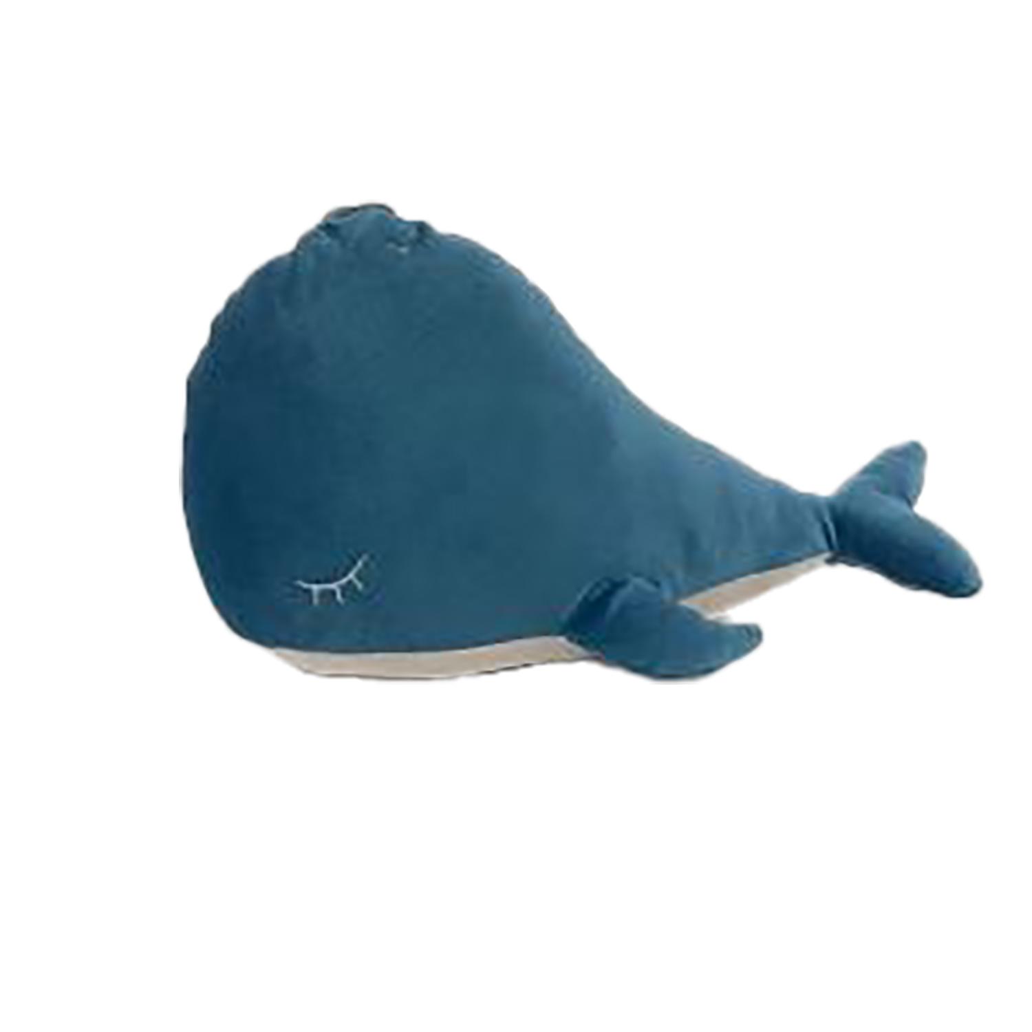 Butoir de porte Baleine 6 x 10,5 po bleu