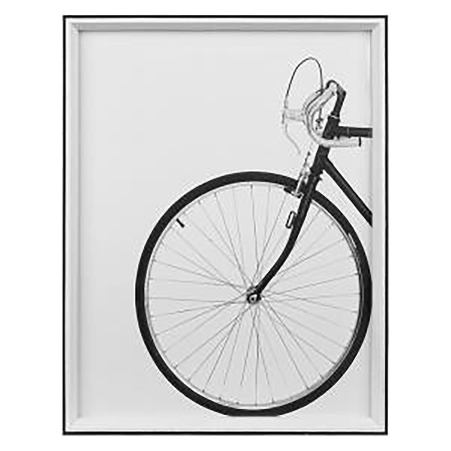 Front Wheel Bicycle 14" x 18" Wall Frame