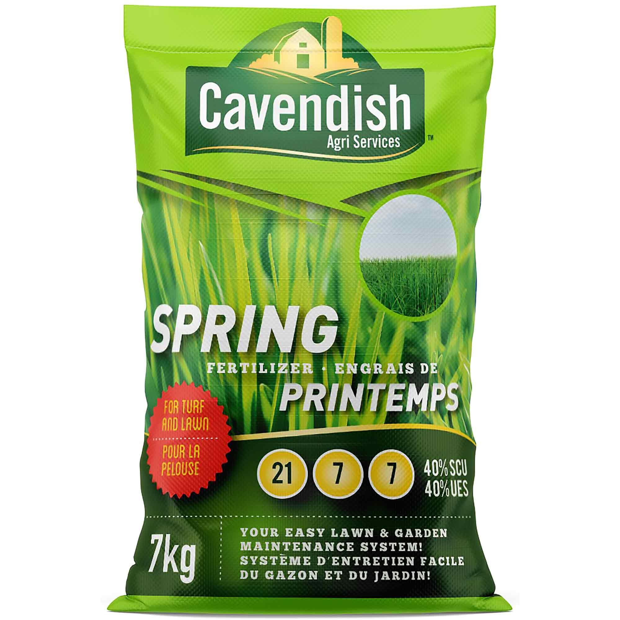 Engrais printanier Cavendish Agri 21-7-7 7 kg