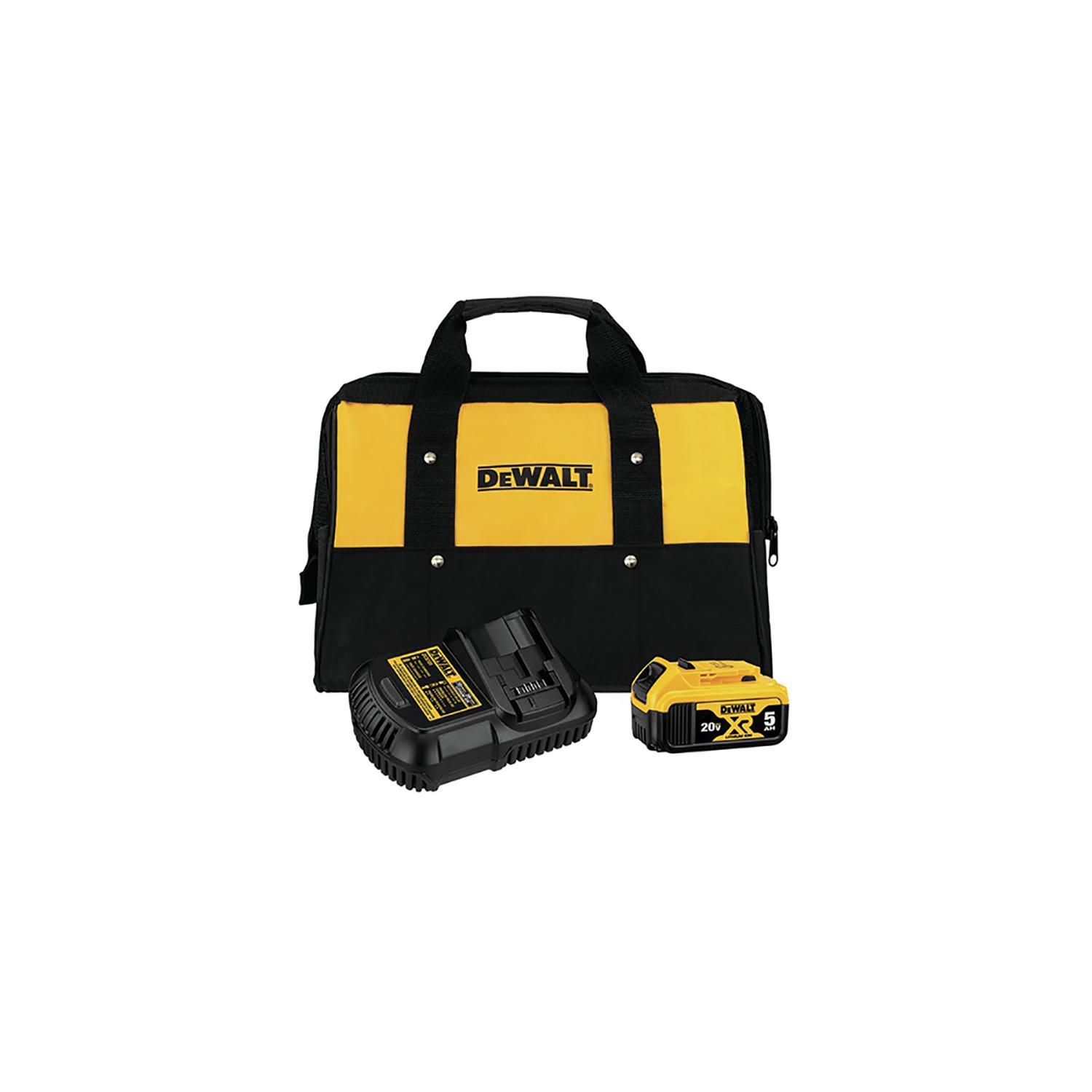 Trousse de chargeur de batterie 20 V 5,0 Ah