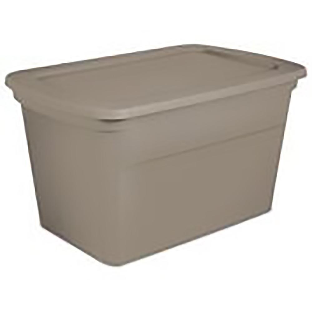 114L Hazlewood Tan Storage Tote
