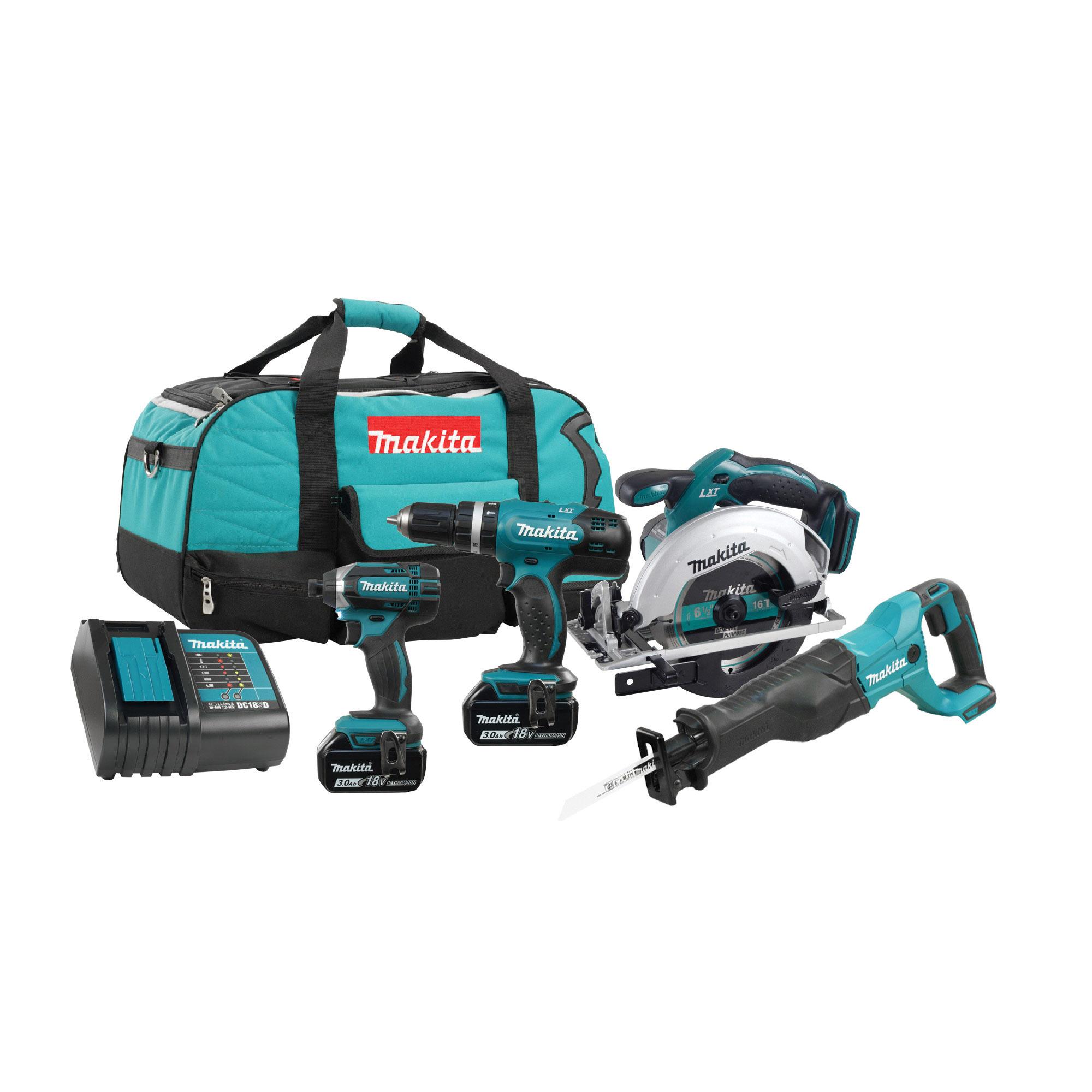 Trousse combinée 4 outils 18 V LXT 3,0 Ah