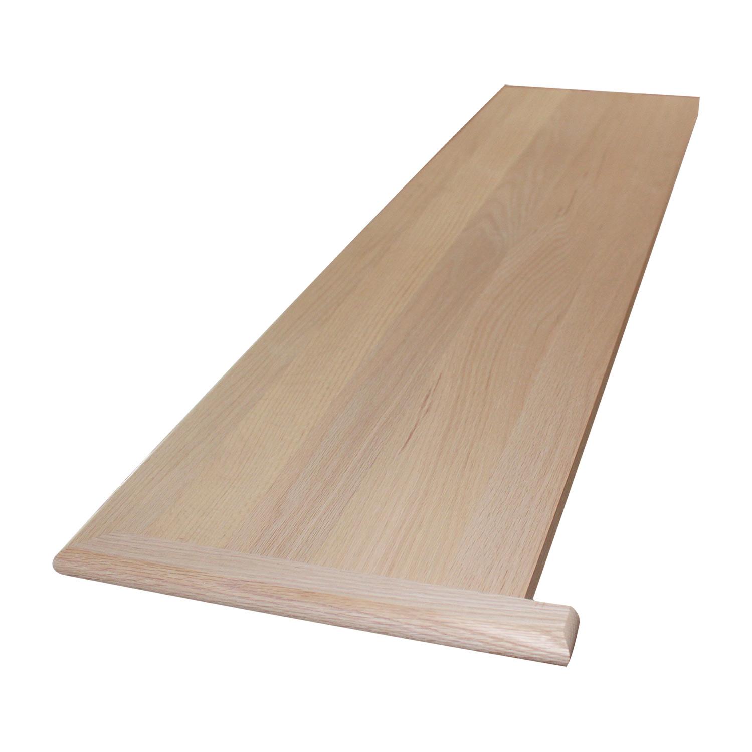 Giron d'escalier réversible chêne 42 x 11,50 po