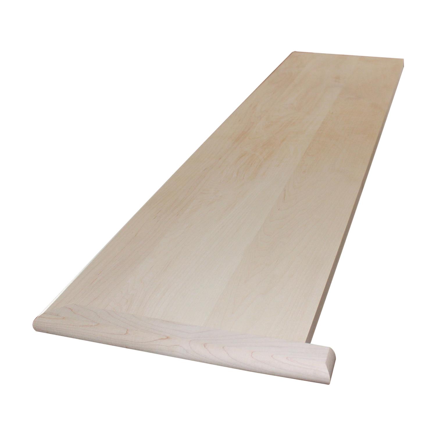 Giron d'escalier réversible érable 36 x 11,50 po