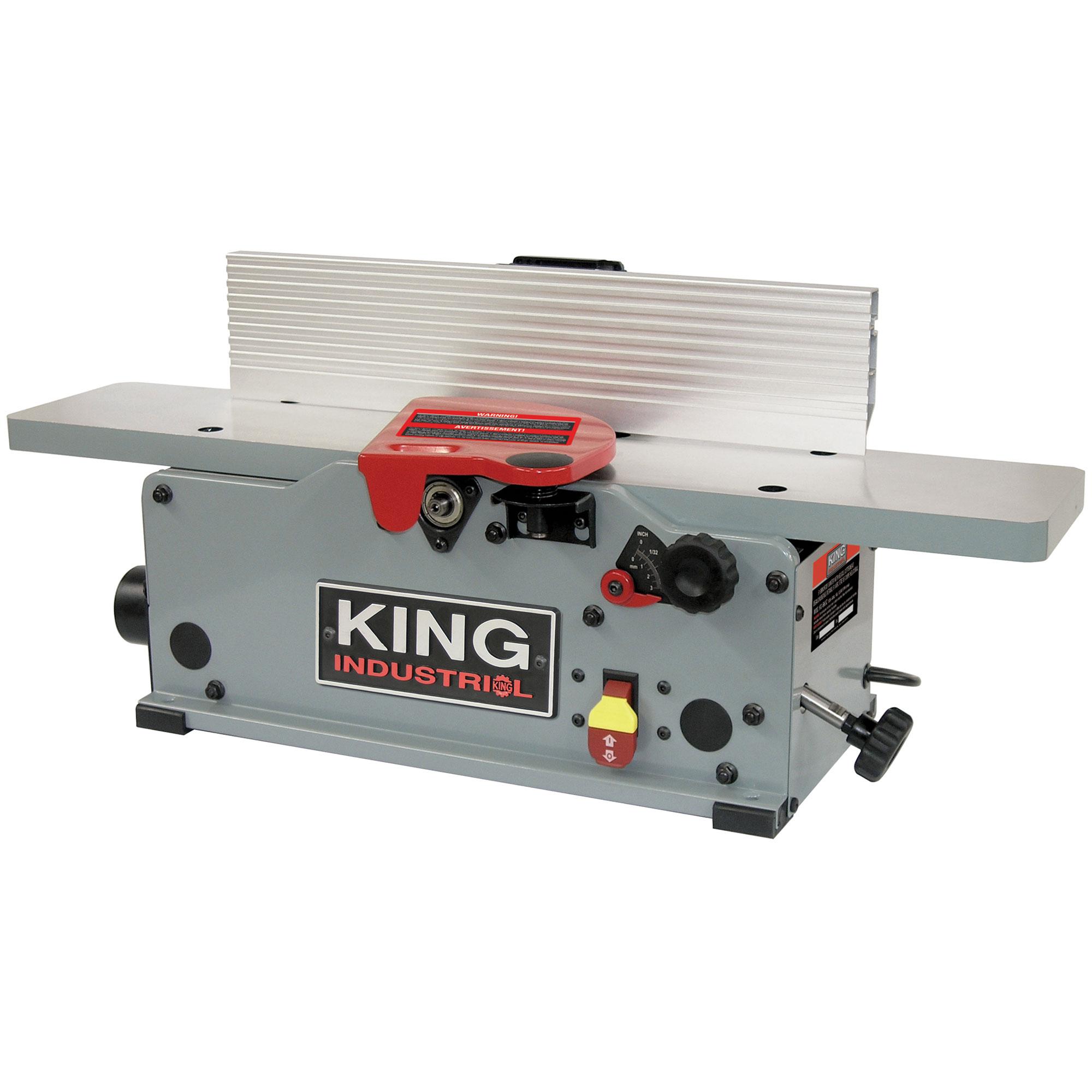 6'' Benchtop Jointer with Helical Cutter Head