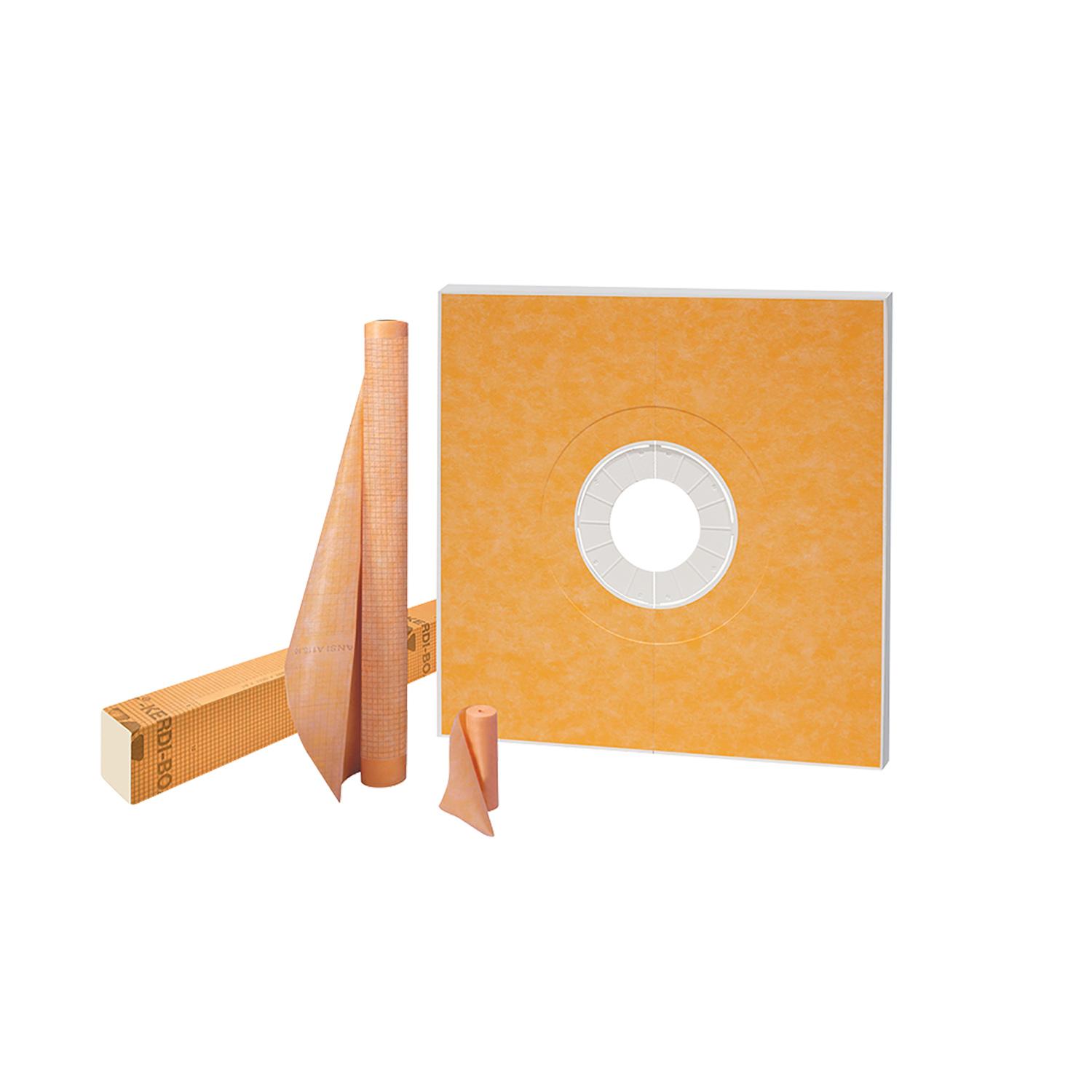 Kerdi Shower-Kit 48"X48" Center ABS Flange 2"
