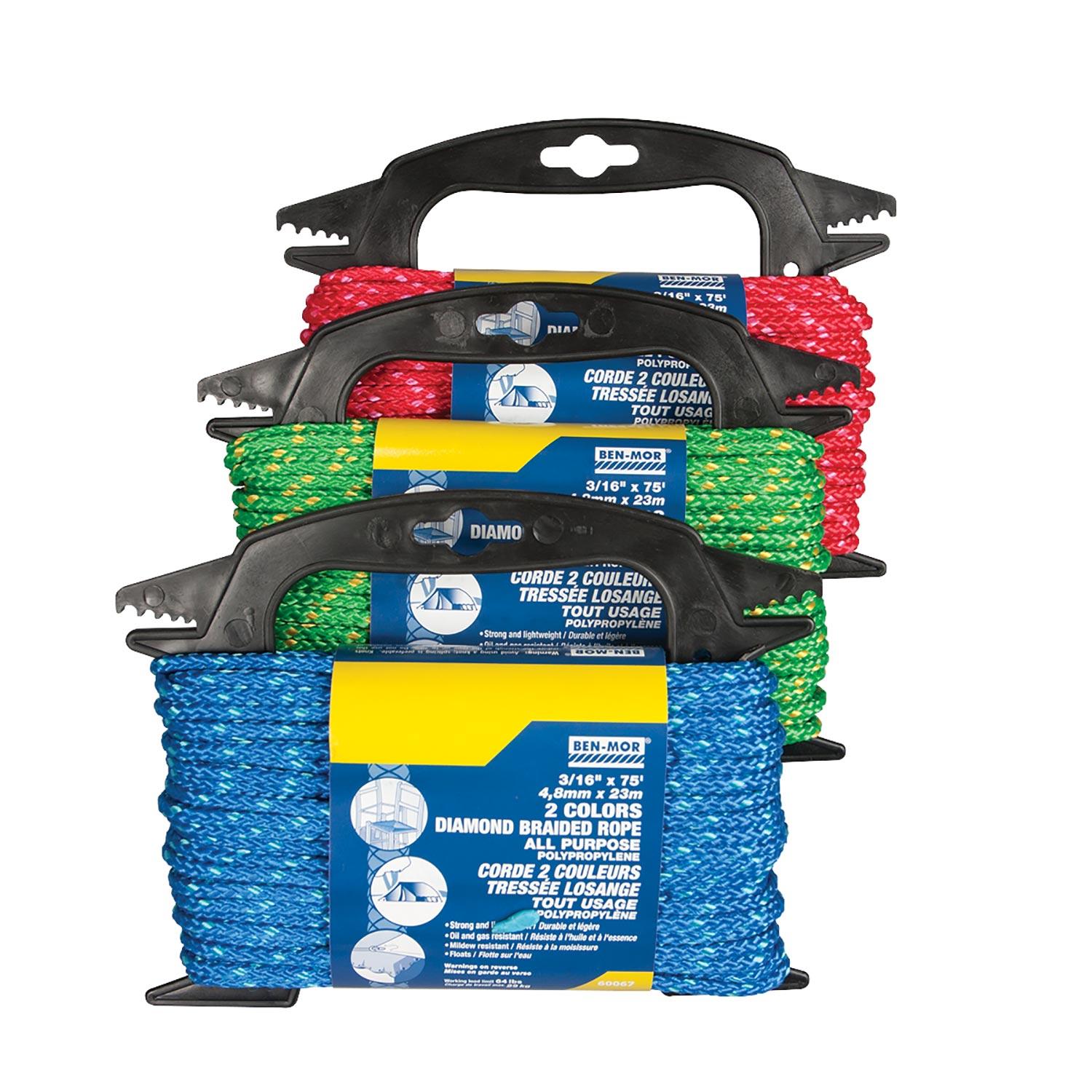Polypropylene Rope With Tracer- 3/16'' x 75'