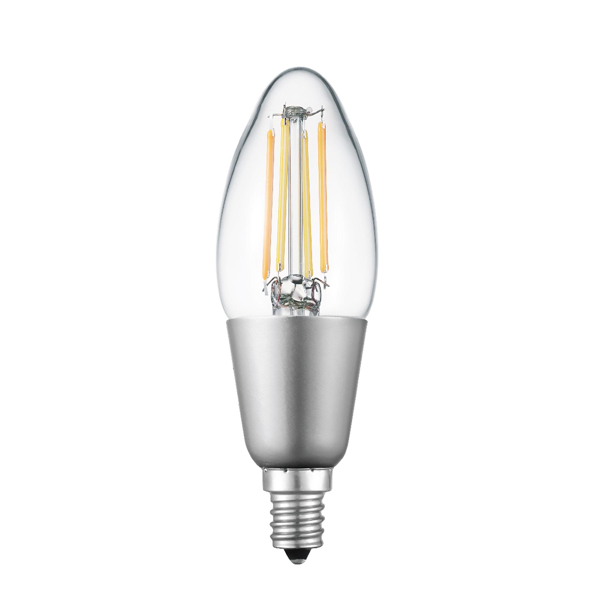 Ampoule intelli Wi-Fi DEL inten var B11 4,5 W filament clair