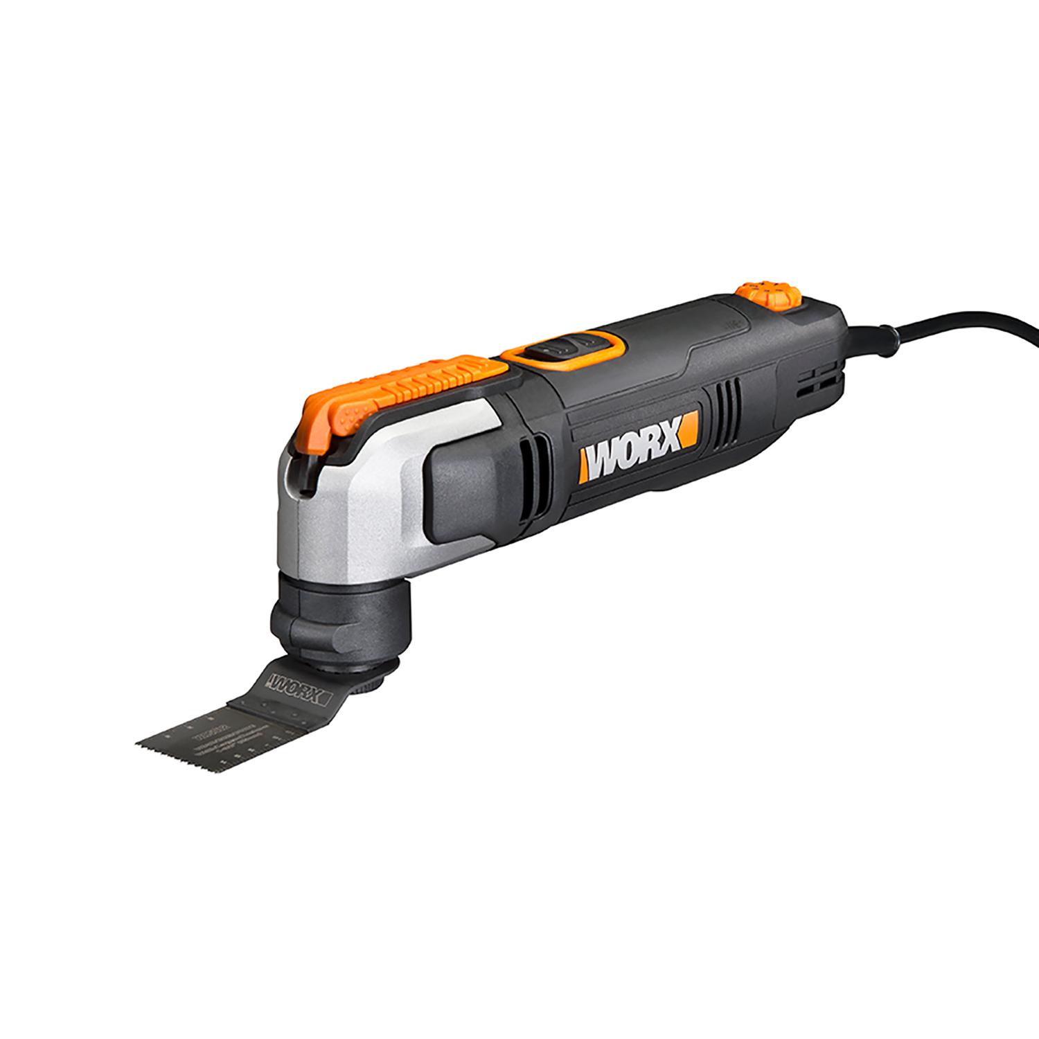 Multi-outils oscillant Worx 2,5 A avec clé à agrafe