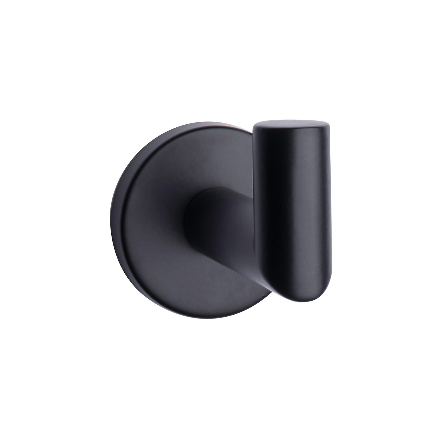Astral Single Robe Hook Matte Black