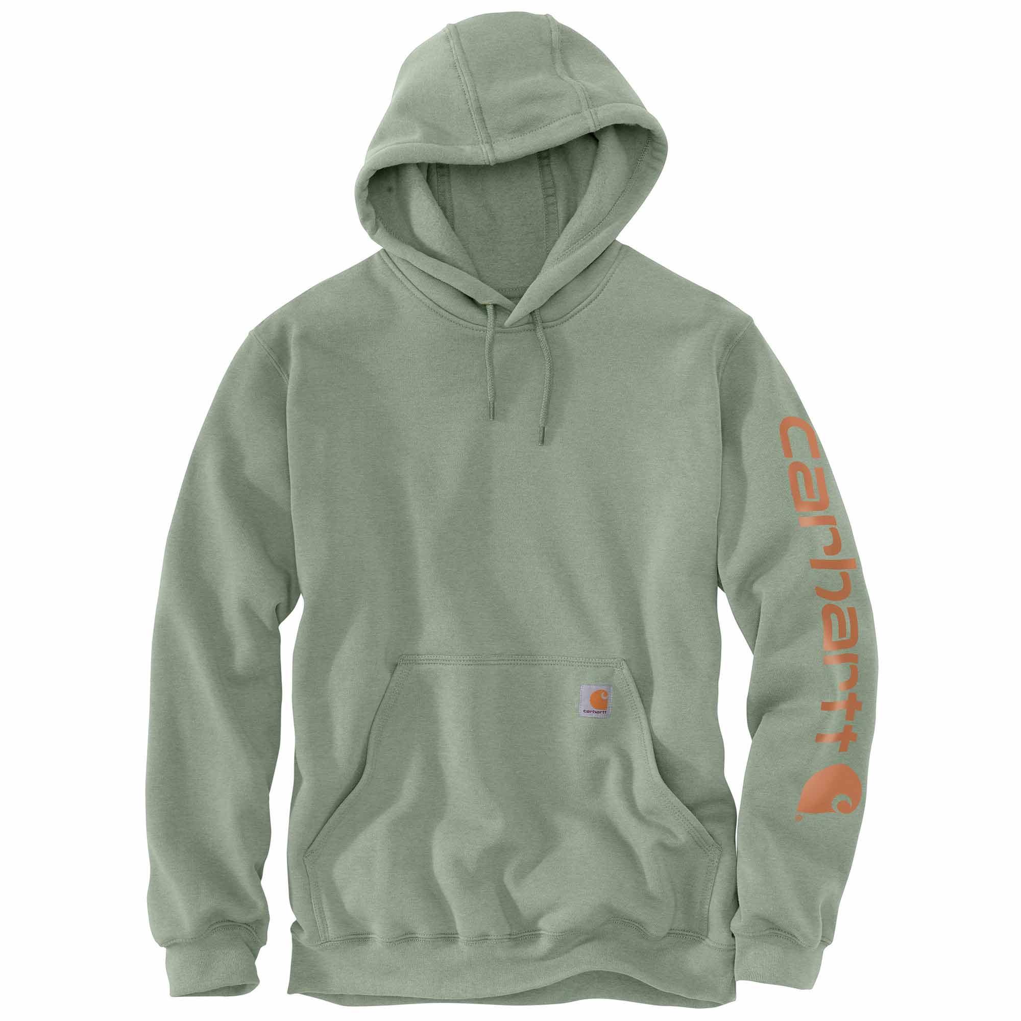 Chandail à capuchon Carhartt vert feuille chiné