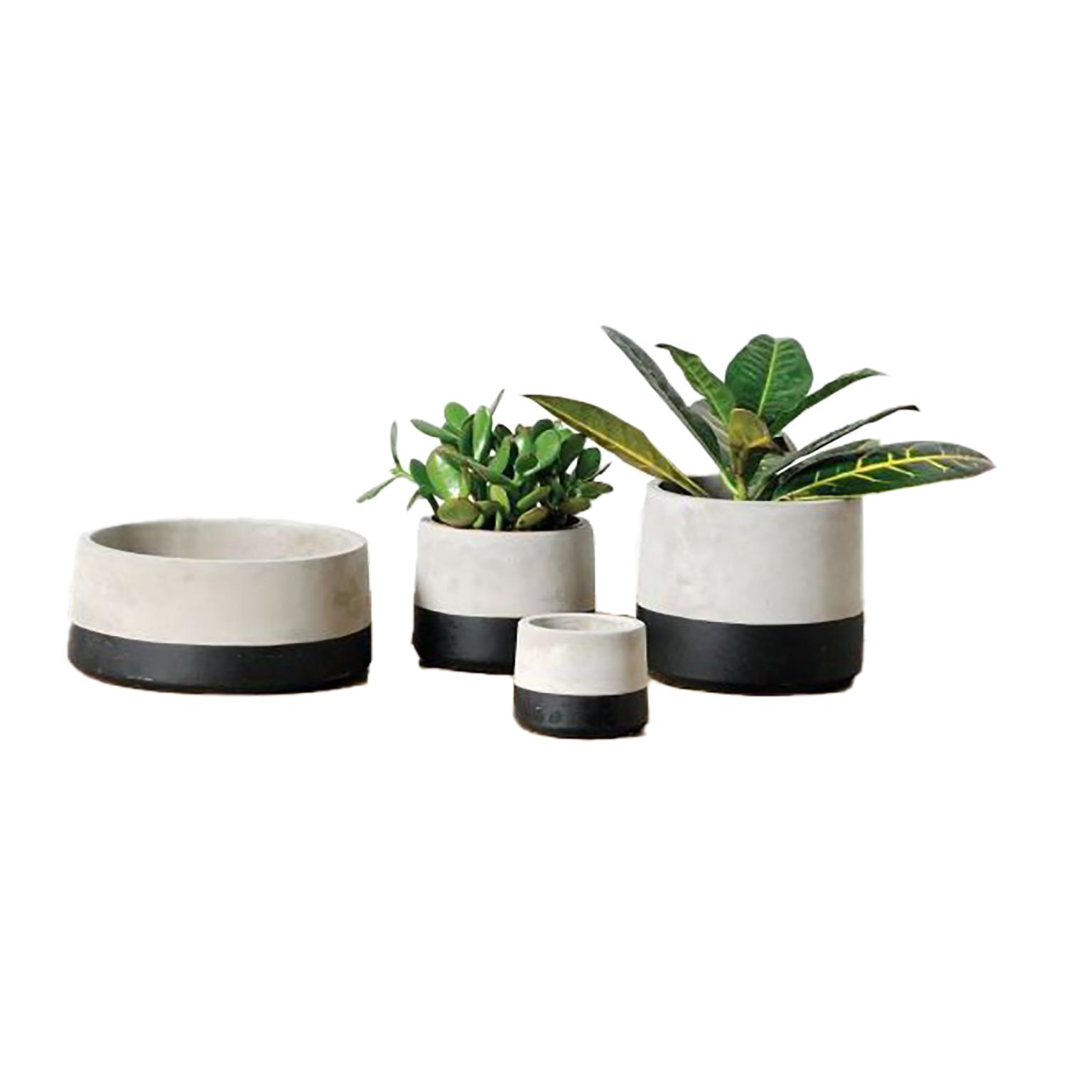 Jardinière en béton 2,5 po