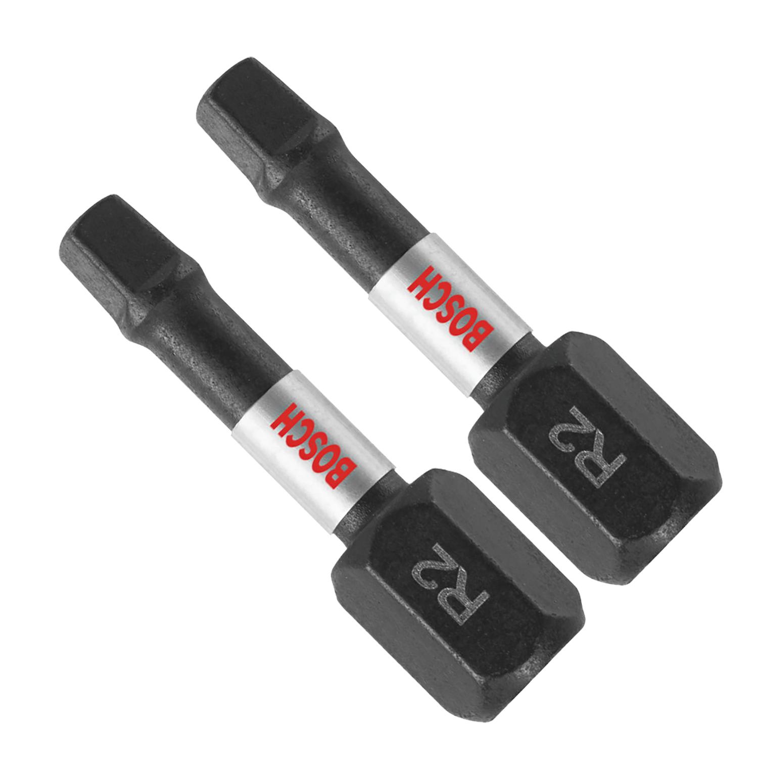 2 Piece Impact Tough 1" Square #2 Insert Bits