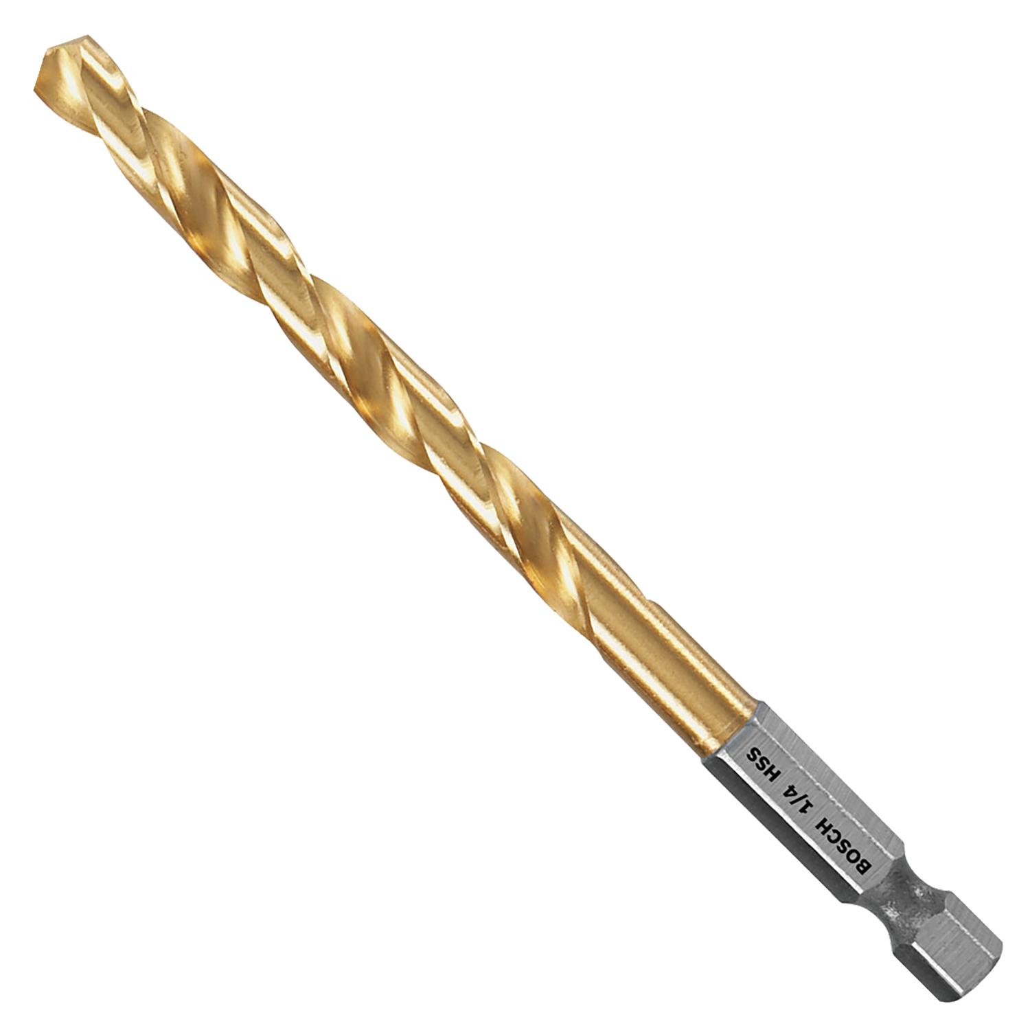 1/4" Impact Titanium Drill Bit