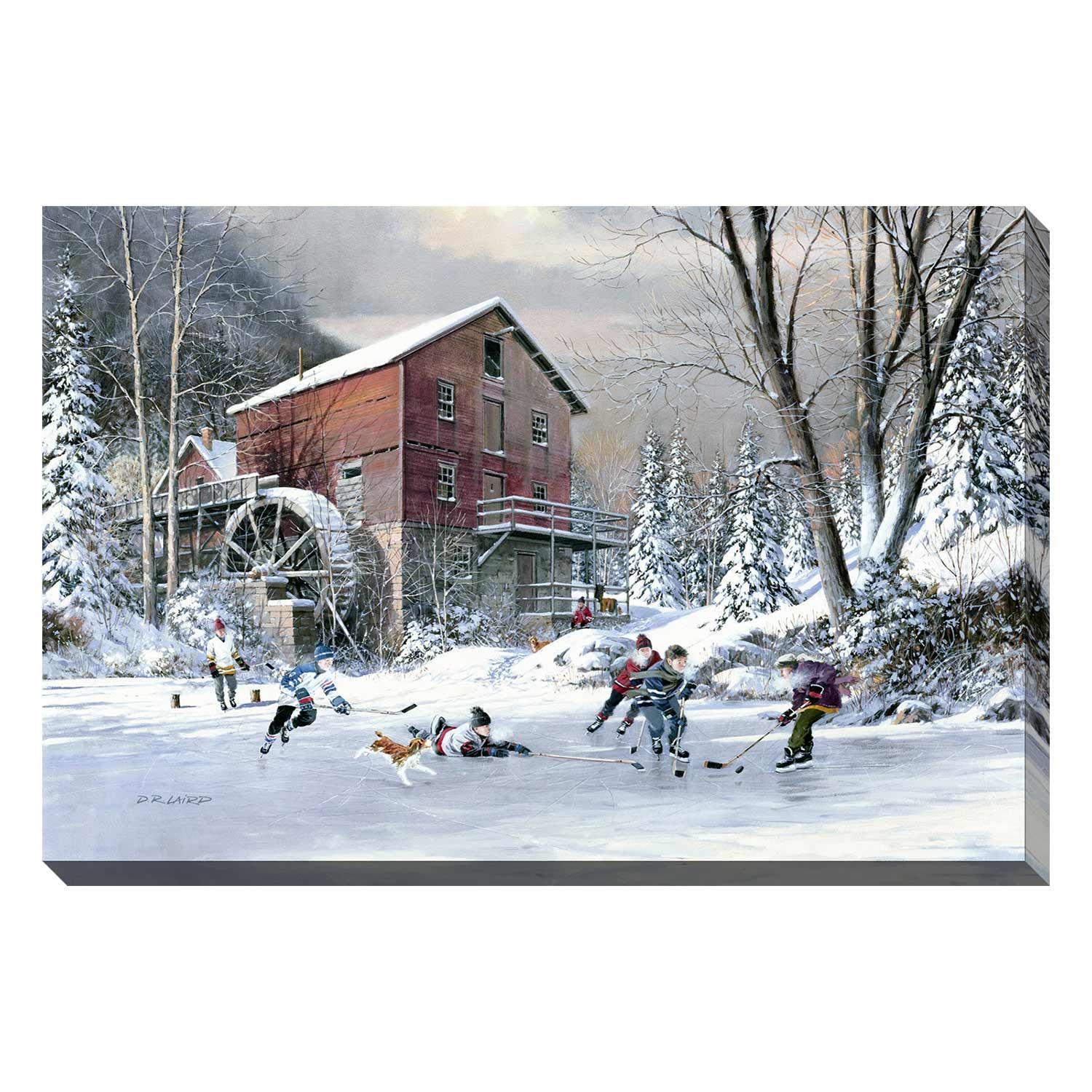 Toile Étang de Miller 22 x 28 po
