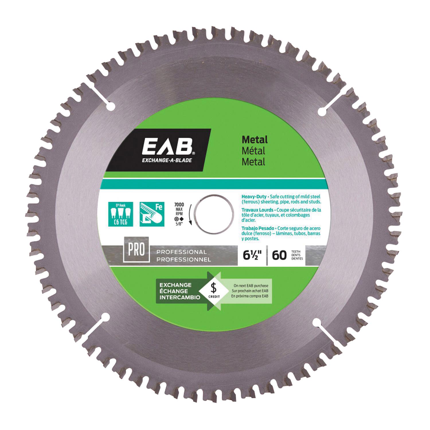 Metal 6 1/2"X60T Saw Blade