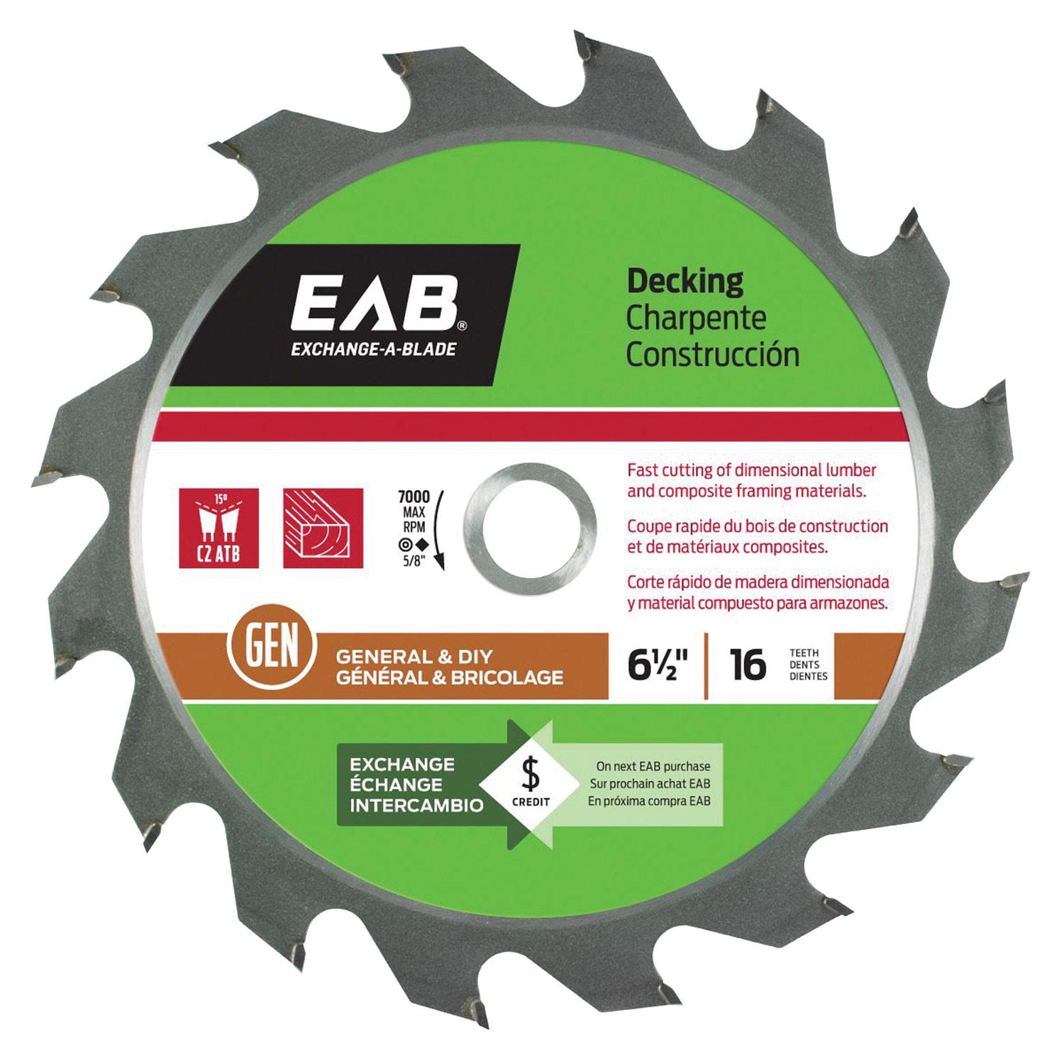Finishing 10"X60T Green Saw Blade