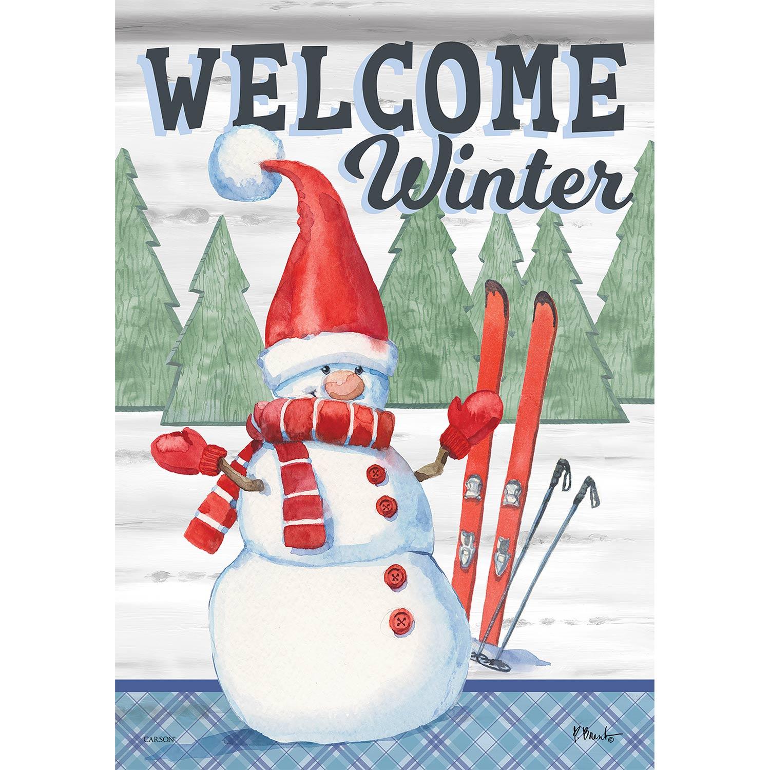 Winter Garden Flag Fun