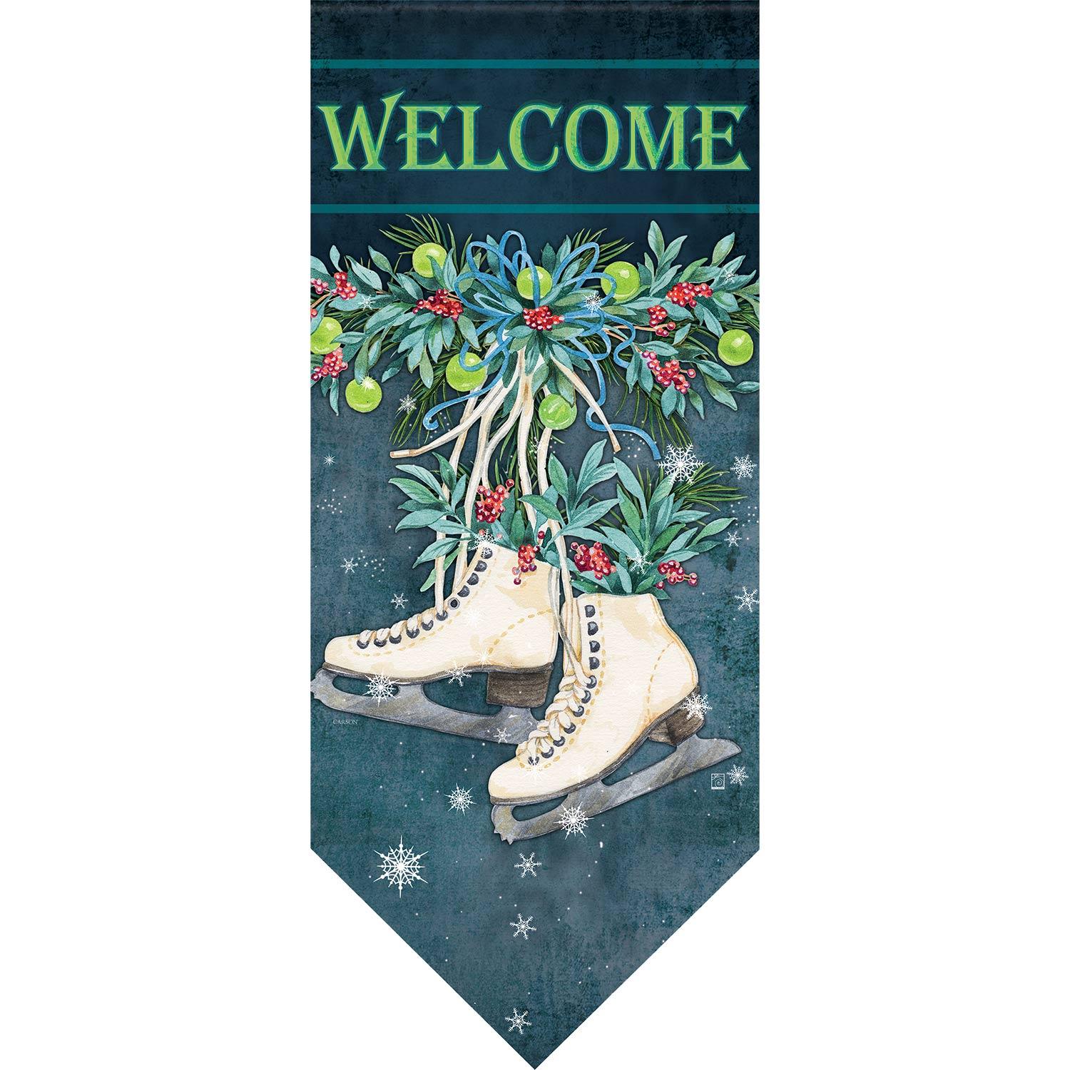 Festive Skates Welcome Banner