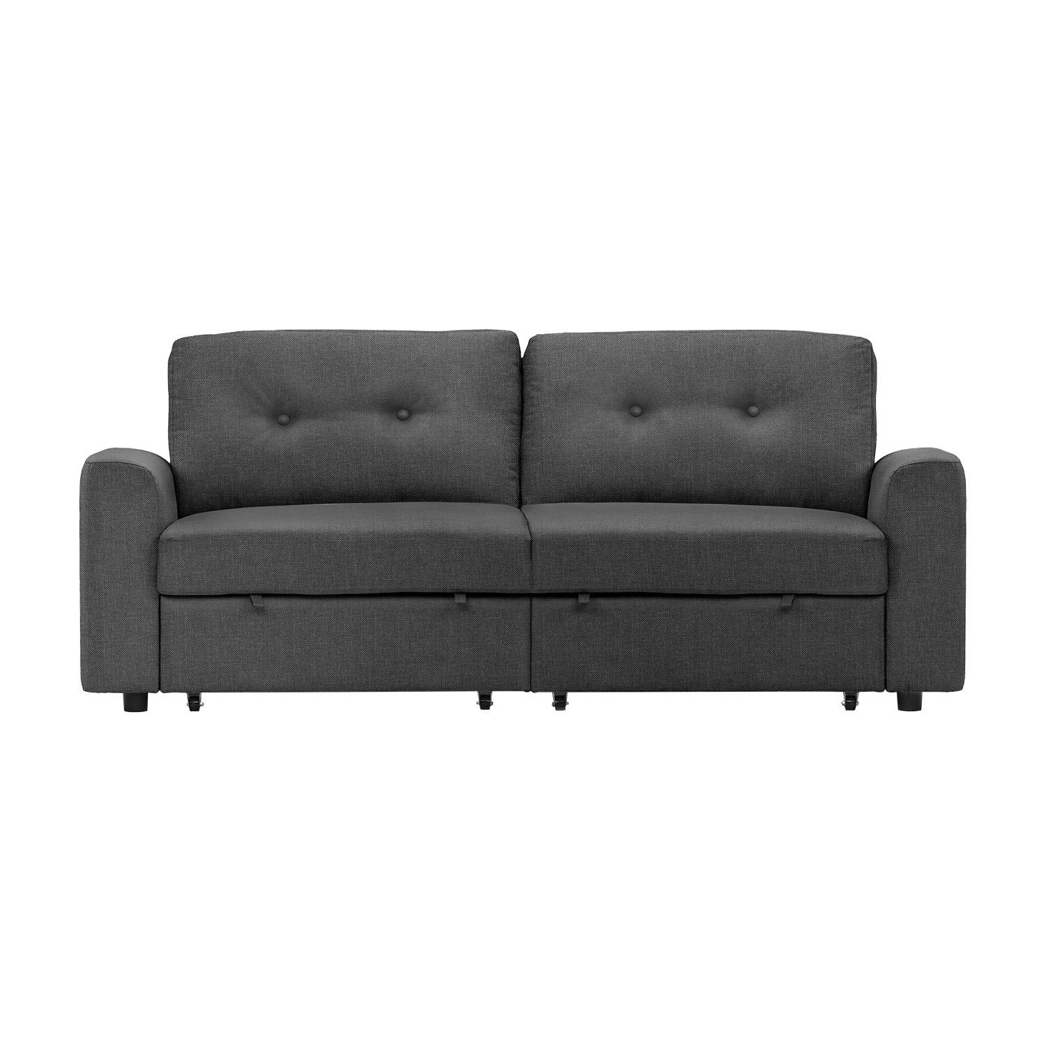 86” Tommy Sofa With Double Loungers- Grey