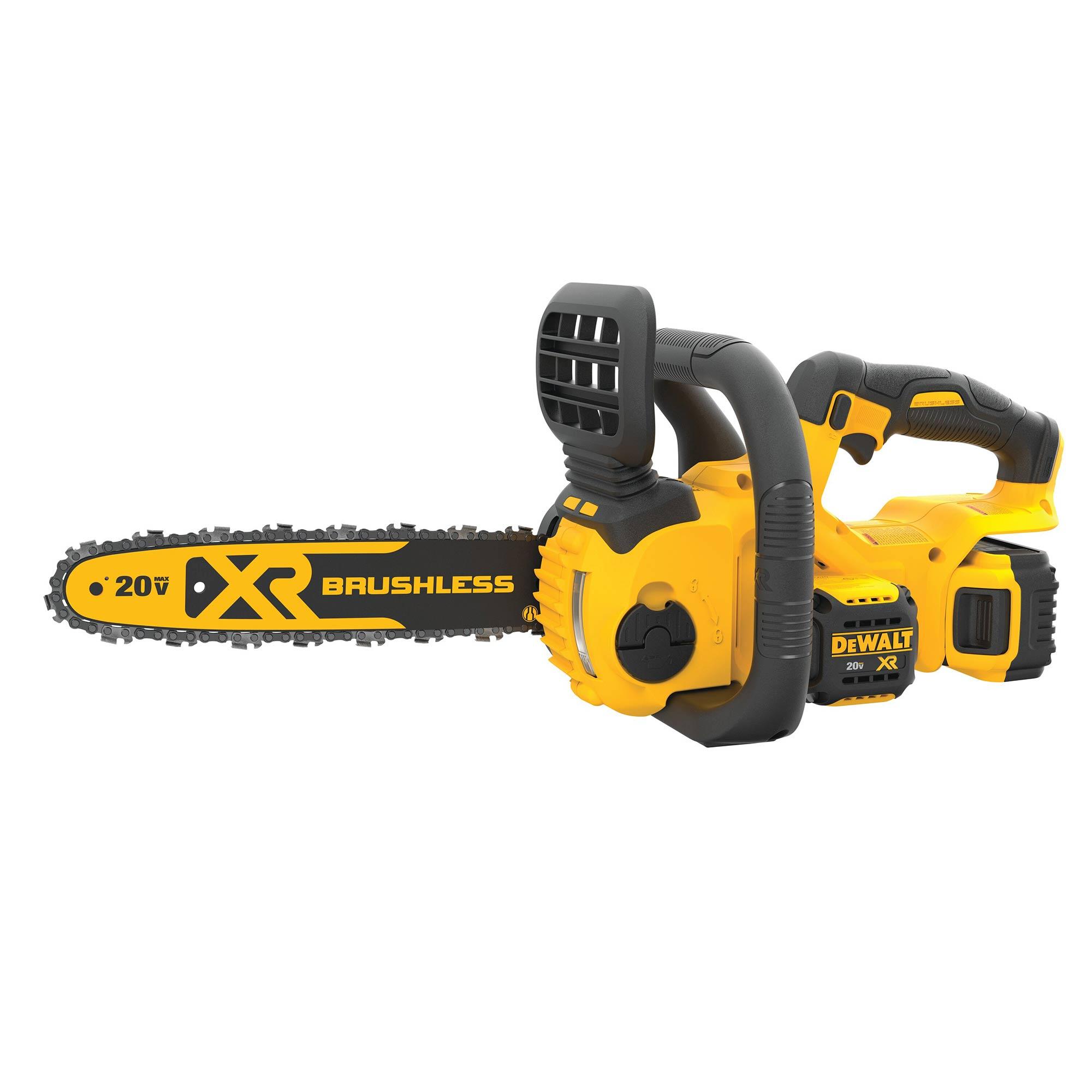 20V MAX 12" Brushless Chainsaw Kit with 5.0Ah Battery