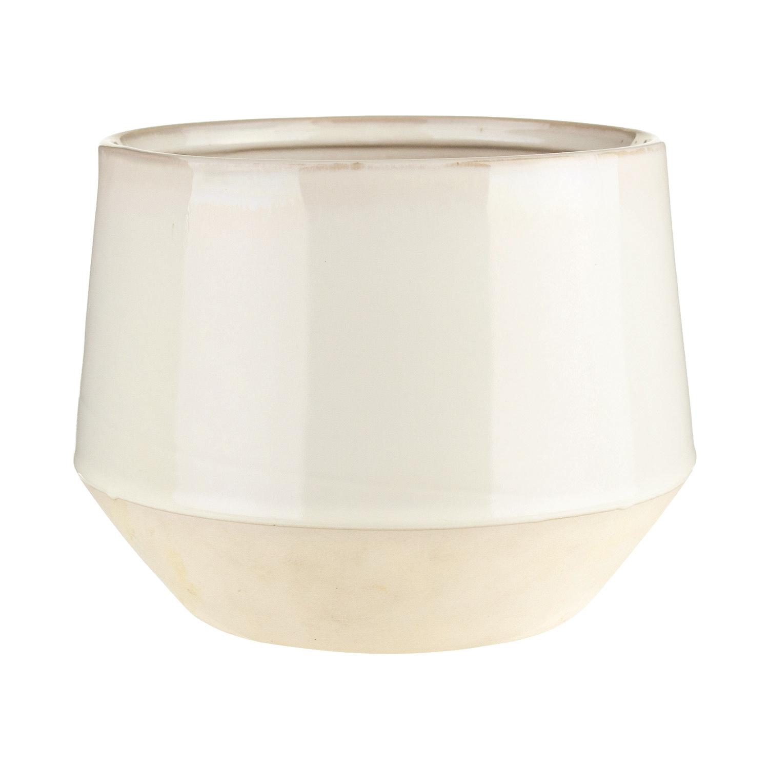 Pot en faïence 5,5 po, blanc