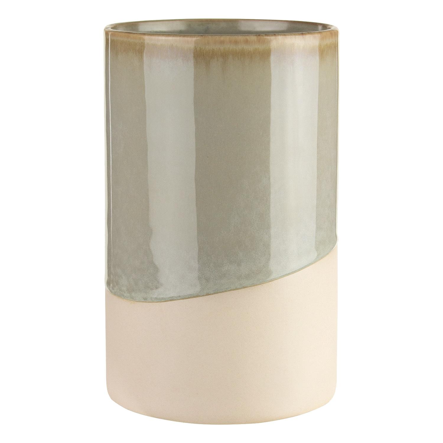 Pot vase 6,5 po gris