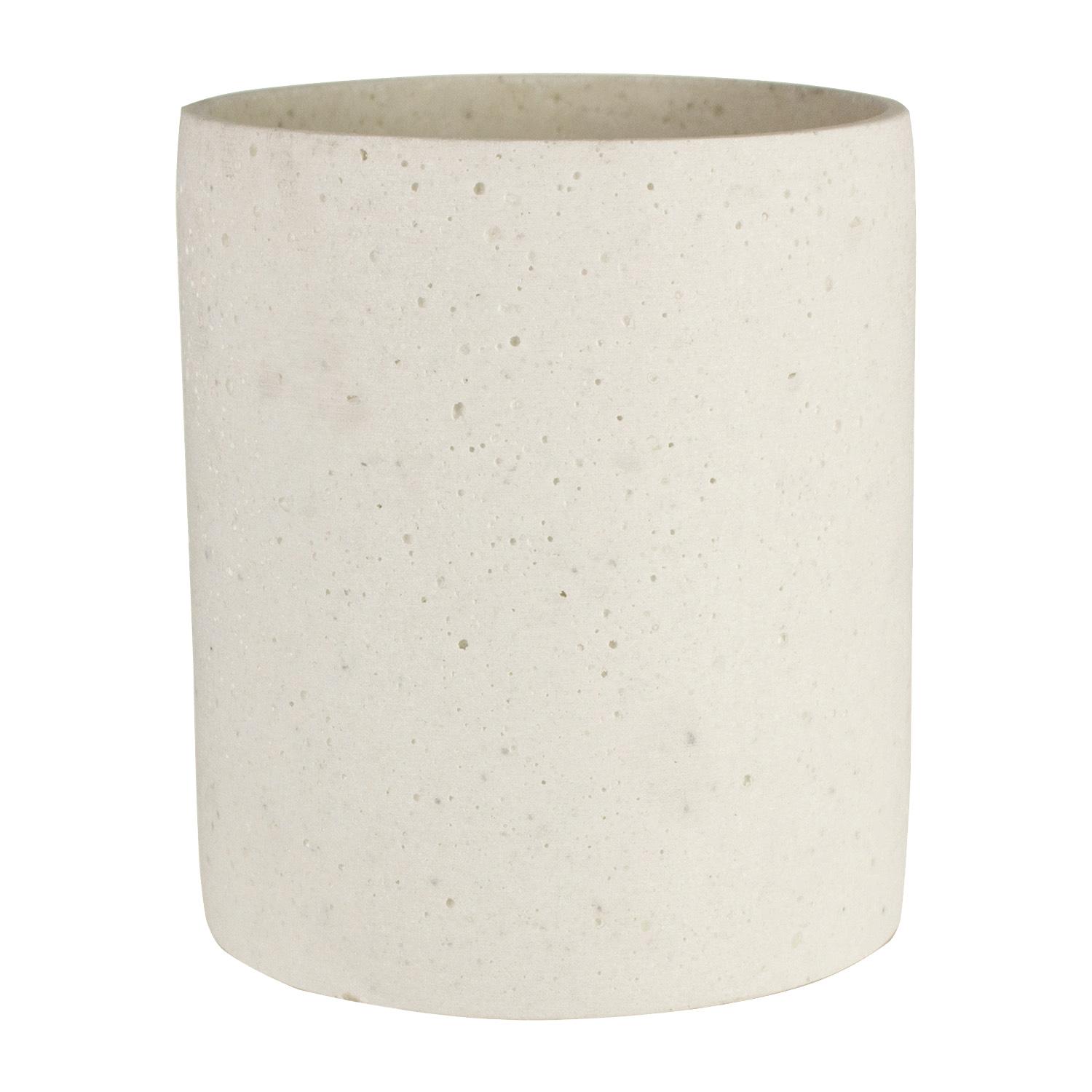 Pot cylindrique 5 po, blanc