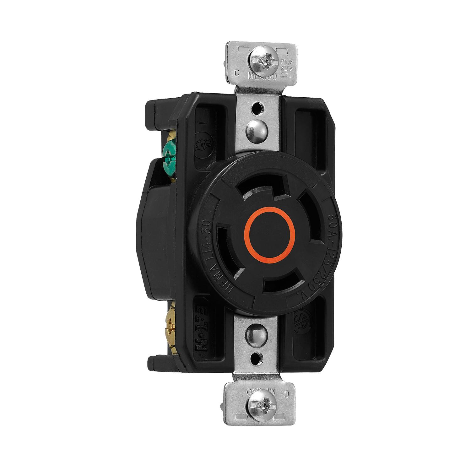 30 Amp Lock Receptical 125/250 V 3P4W