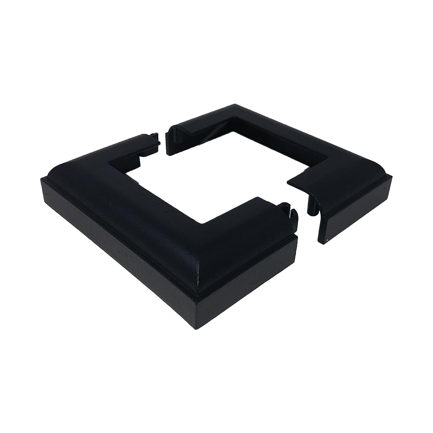 Plinthe de base de poteau de terrasse en aluminium 4 x 4