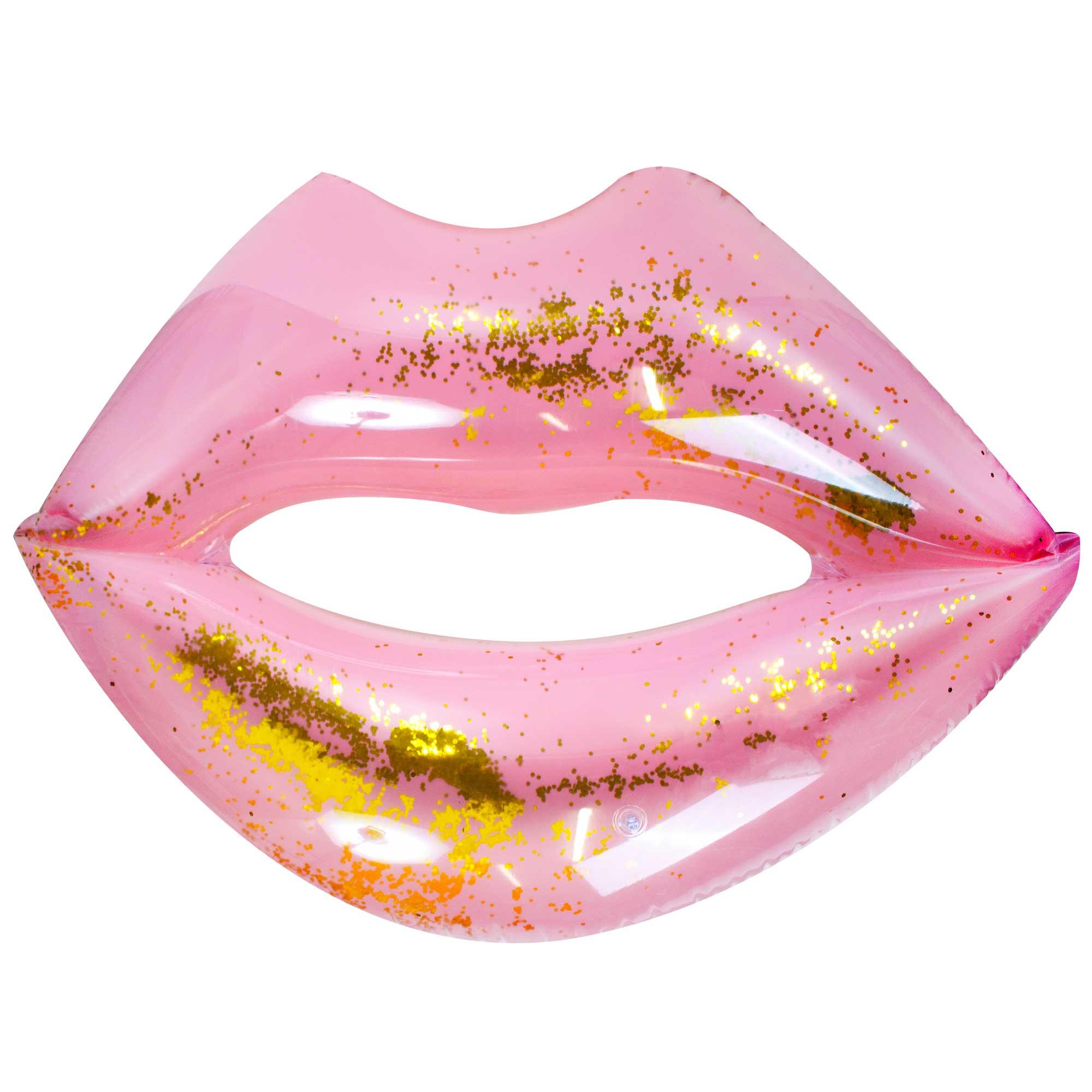 Sunfun Glitter Lip Ring Pool Float