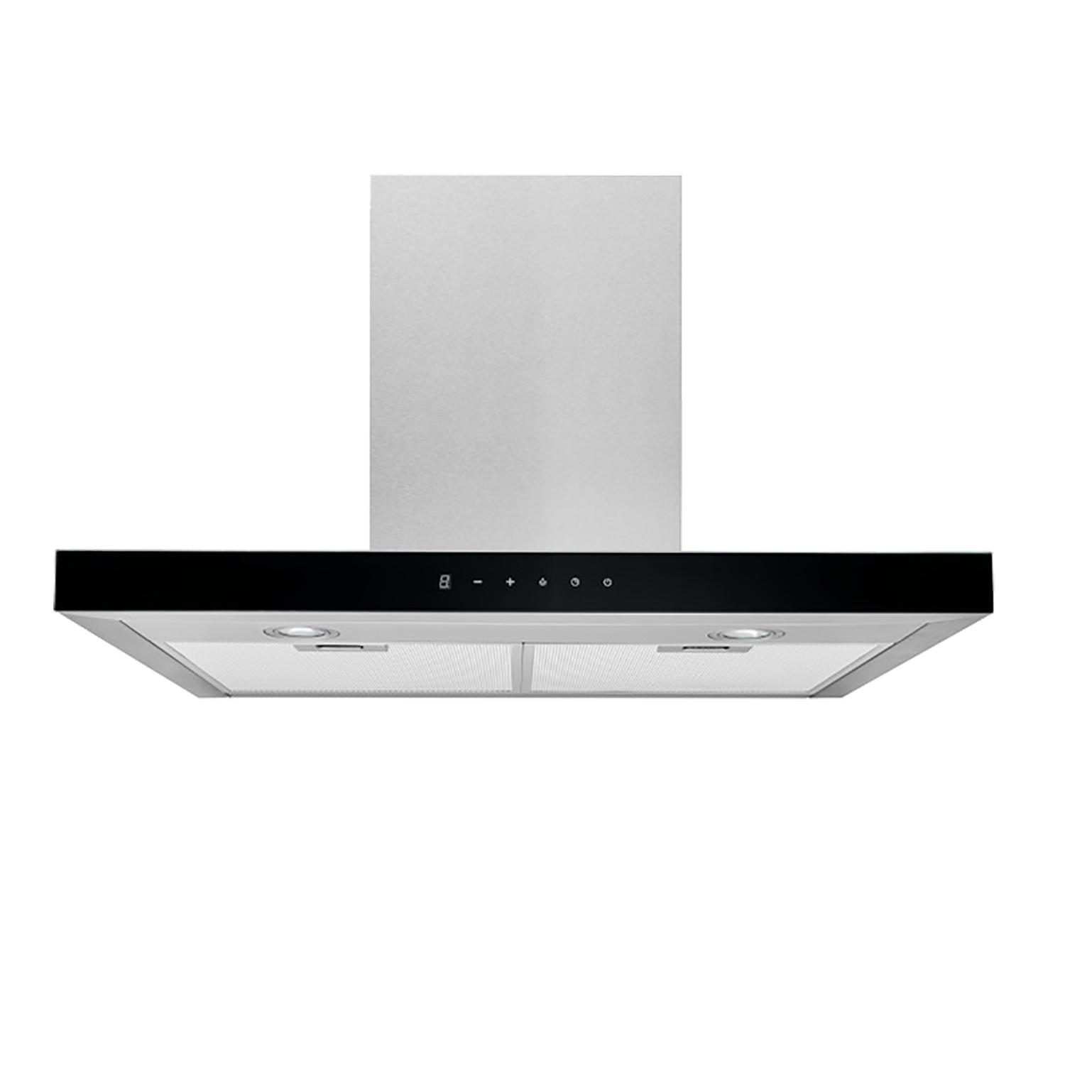 30" Stainless Wall-Mount T-Style Range Hood 450 CFM