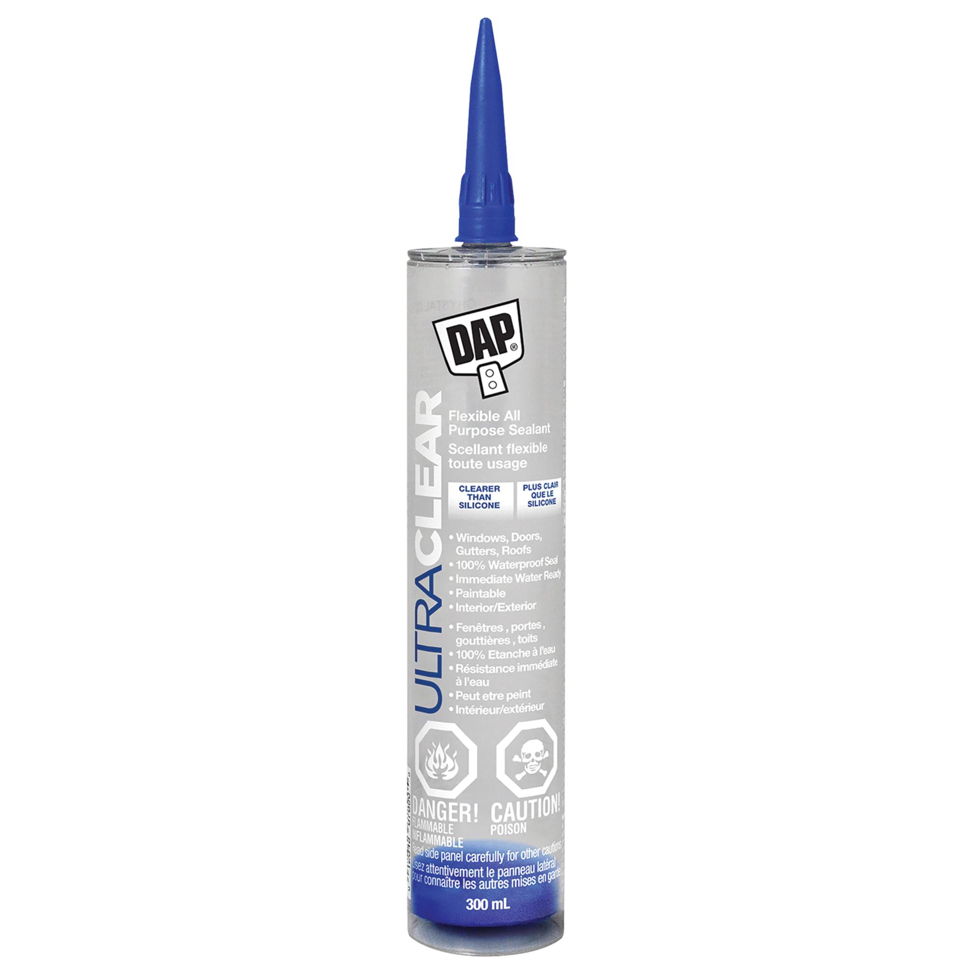 DAP Scellant tout usage flexible ultra-clair 300mL