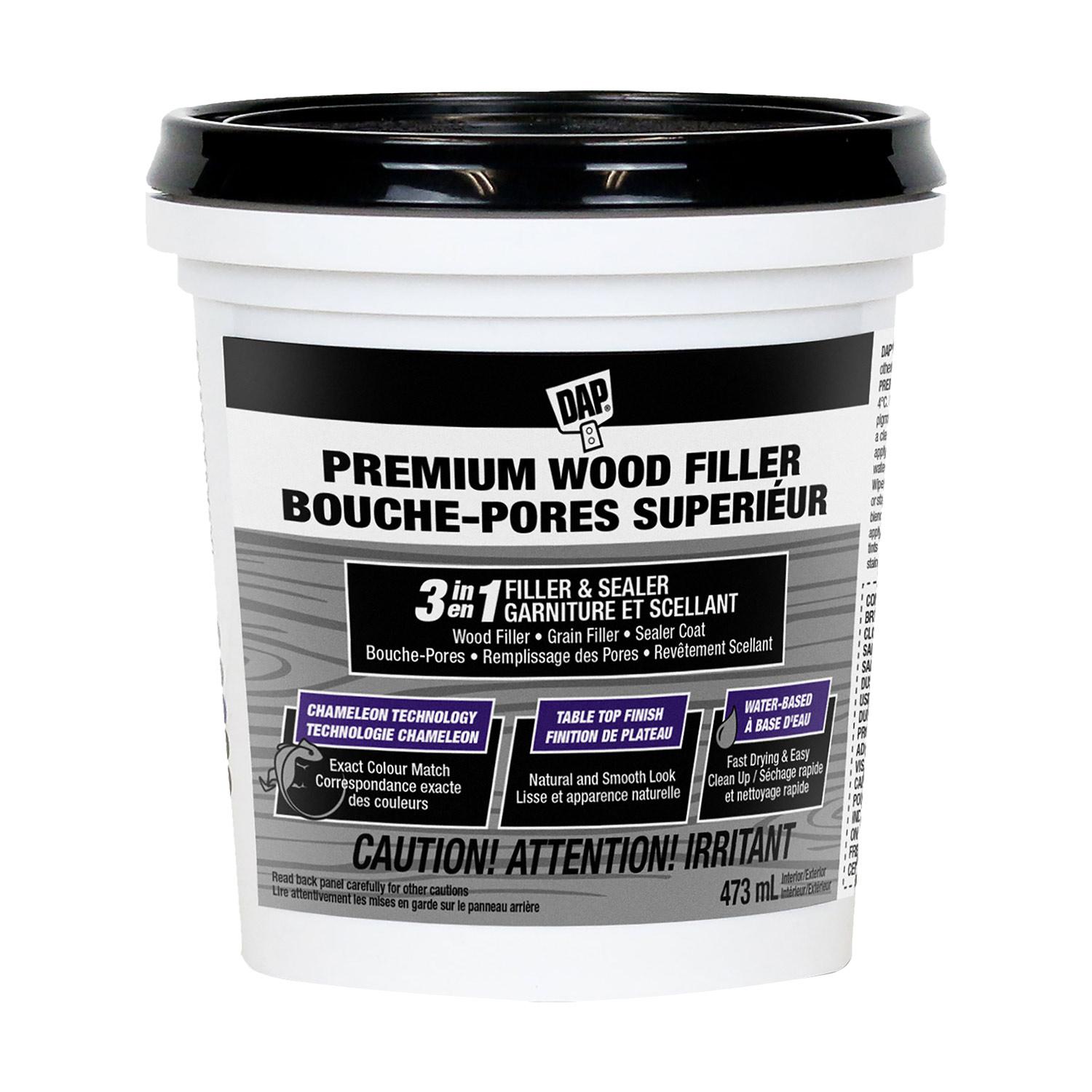 Premium Wood Filler White 473ml