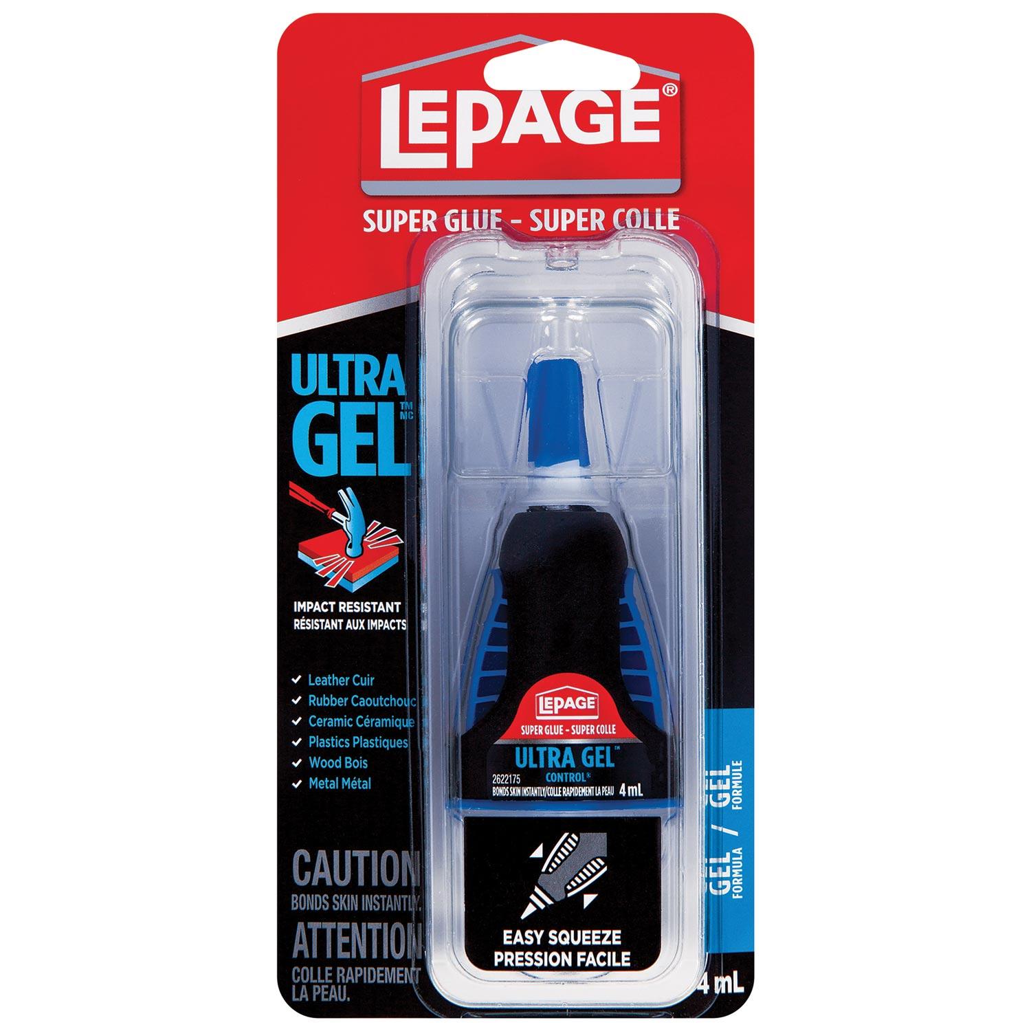 Super colle à contrôle gel souple Ultra LePage 4 ml
