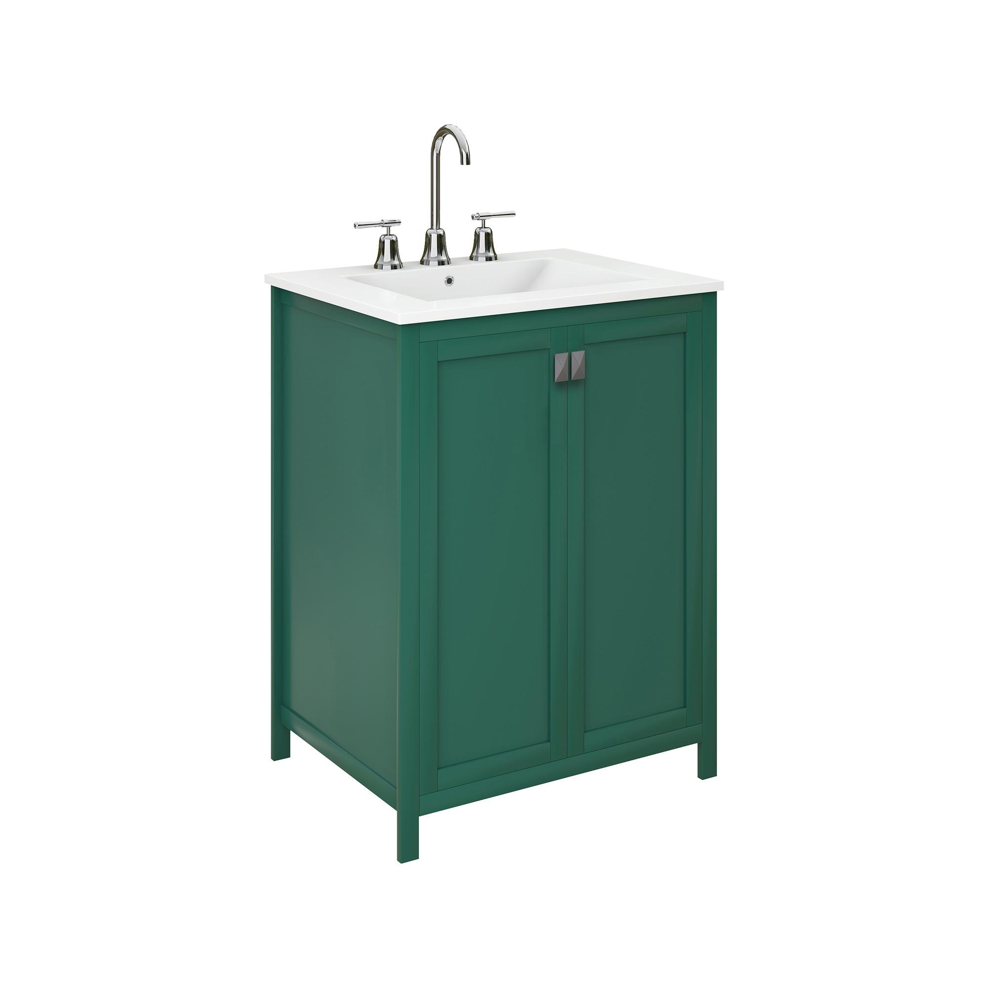 Vanité 24 po Manchester vert saule