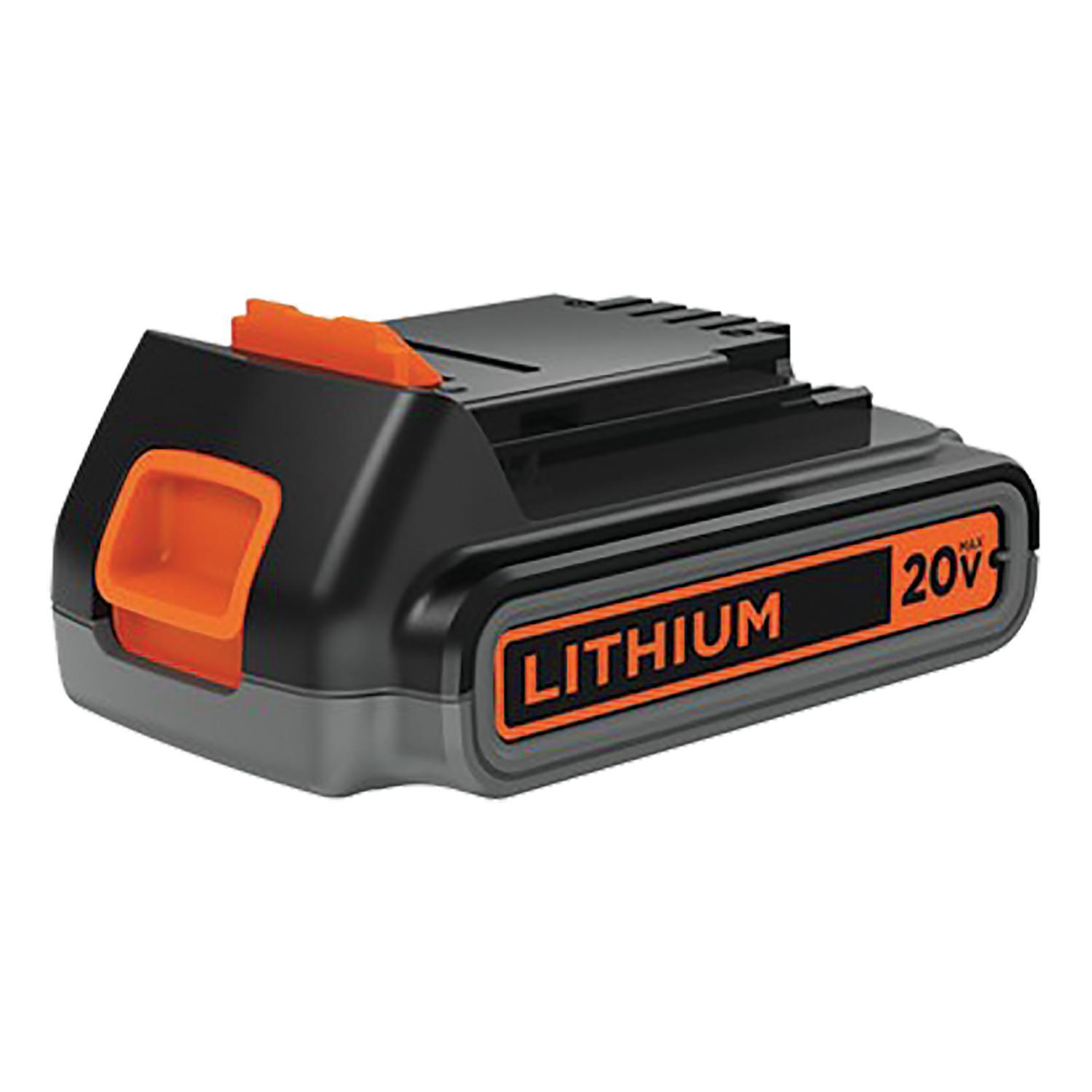 Bloc-piles 20 V Max 2,0 Ah Black + Decker