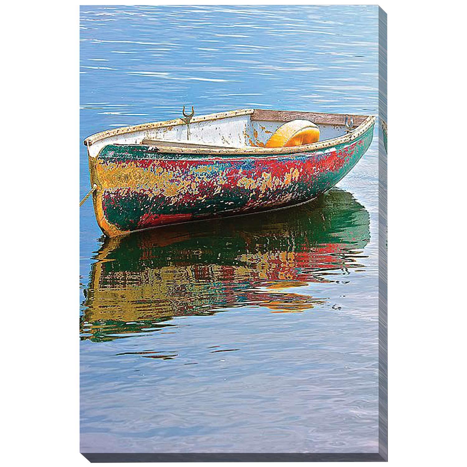 Toile peinte 22 x 28 po