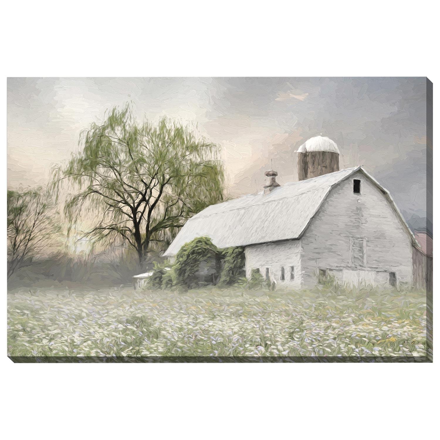 Toile Plantation de saules 30 x 45 po