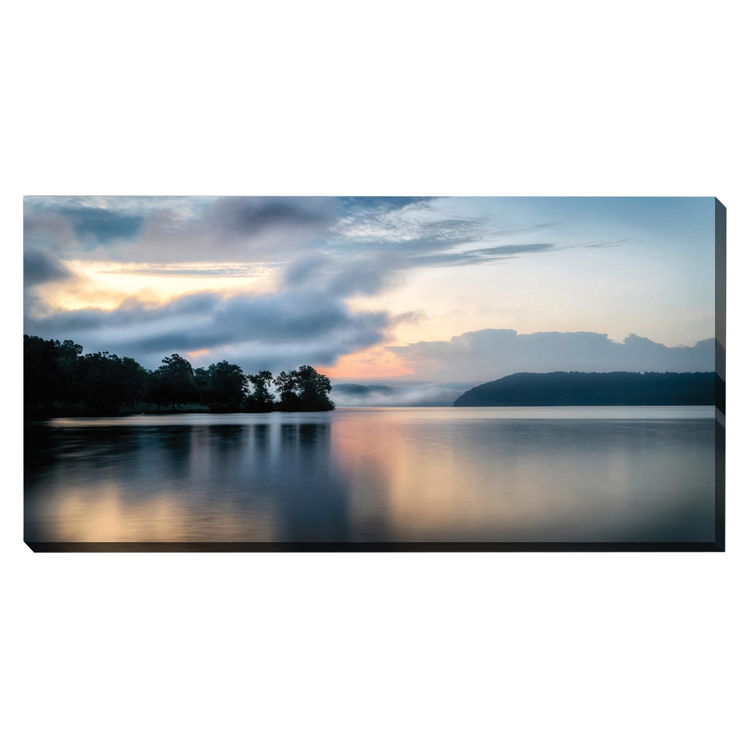 Toile Brouillard distant 20 x 40 po