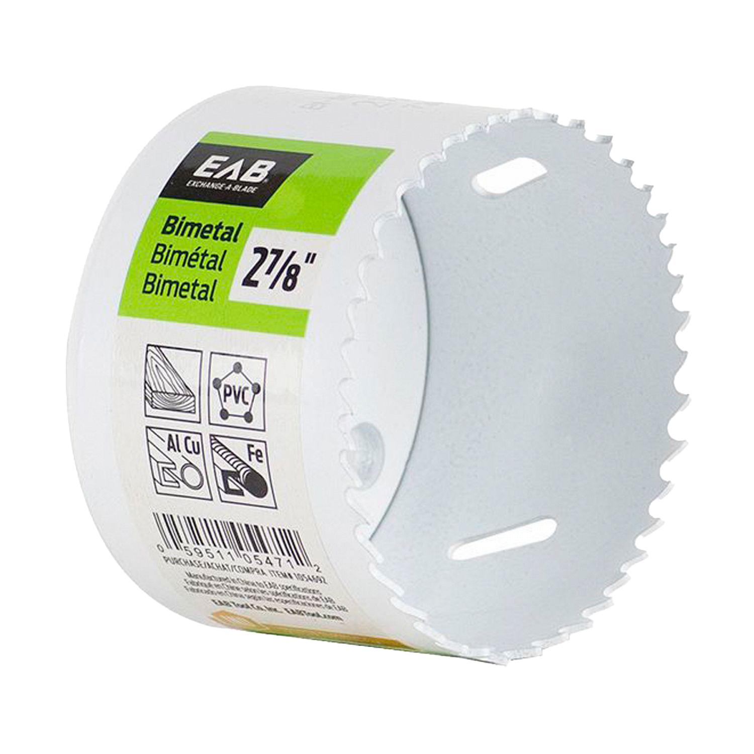 2-7/8" M3 Bimetal Industrial Hole Saw - Exchangeable