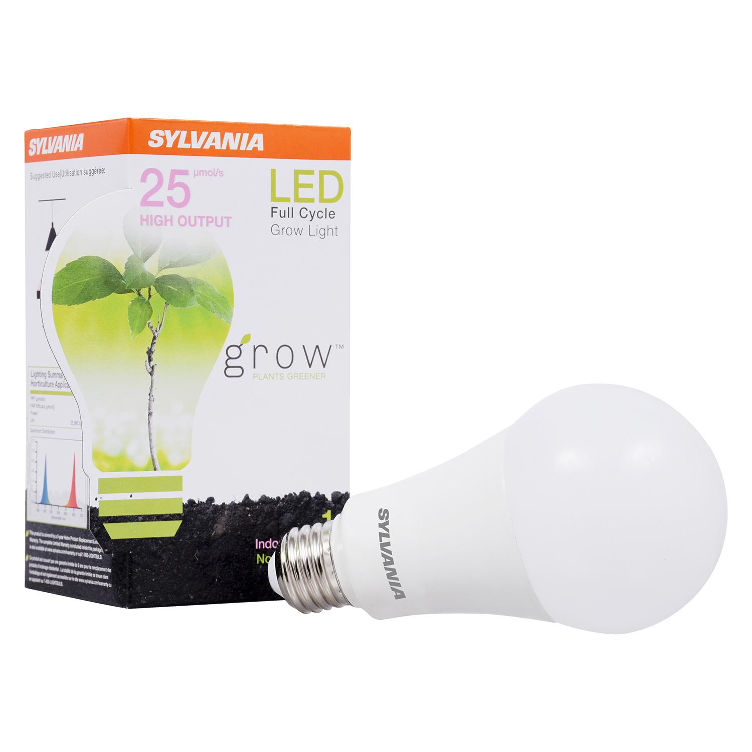 A21 15W Full Cycle Grow Light Non-Dimmable LED Bulb