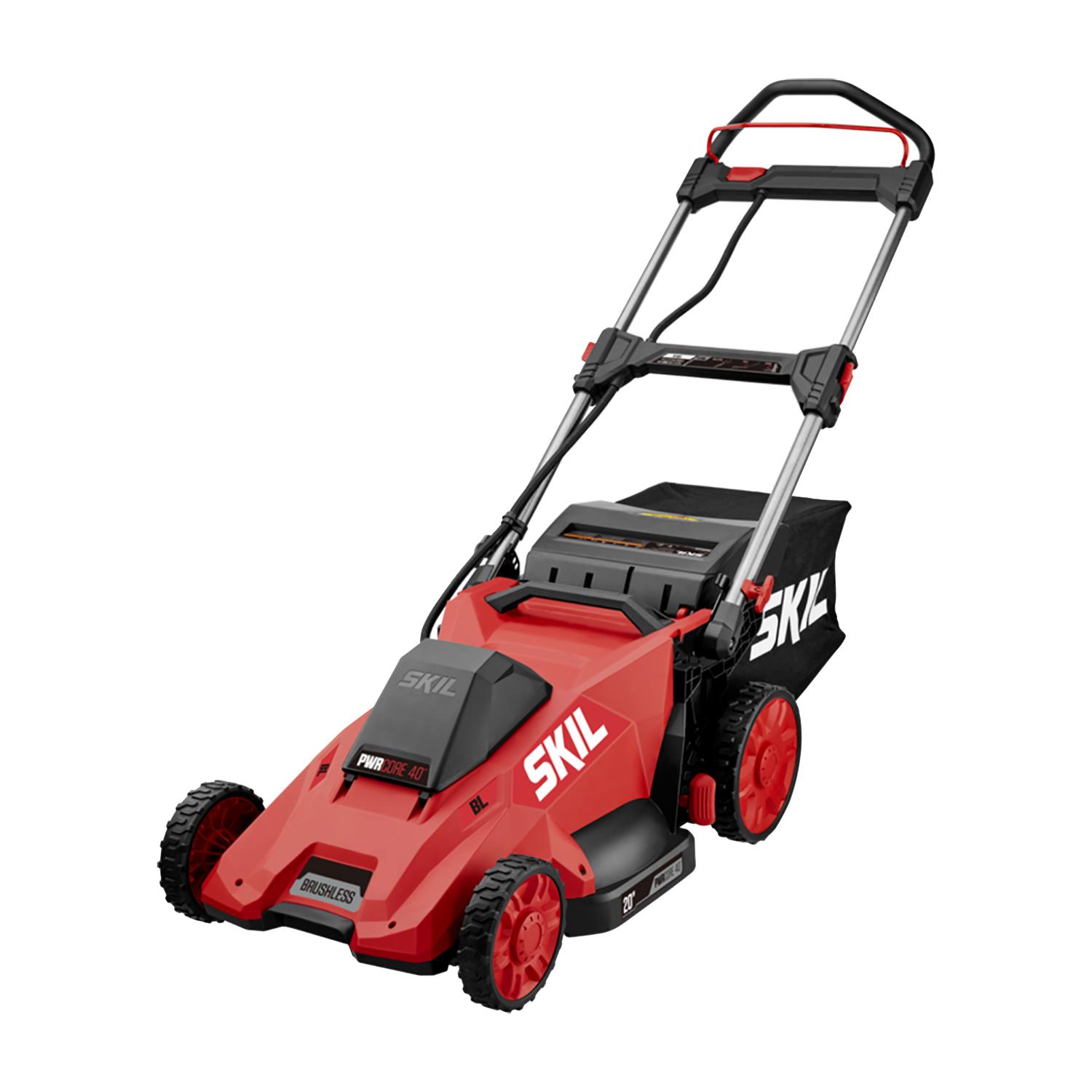 Tondeuse 20 po sans balais 40 V Pwr Core 40 SKIL, trousse