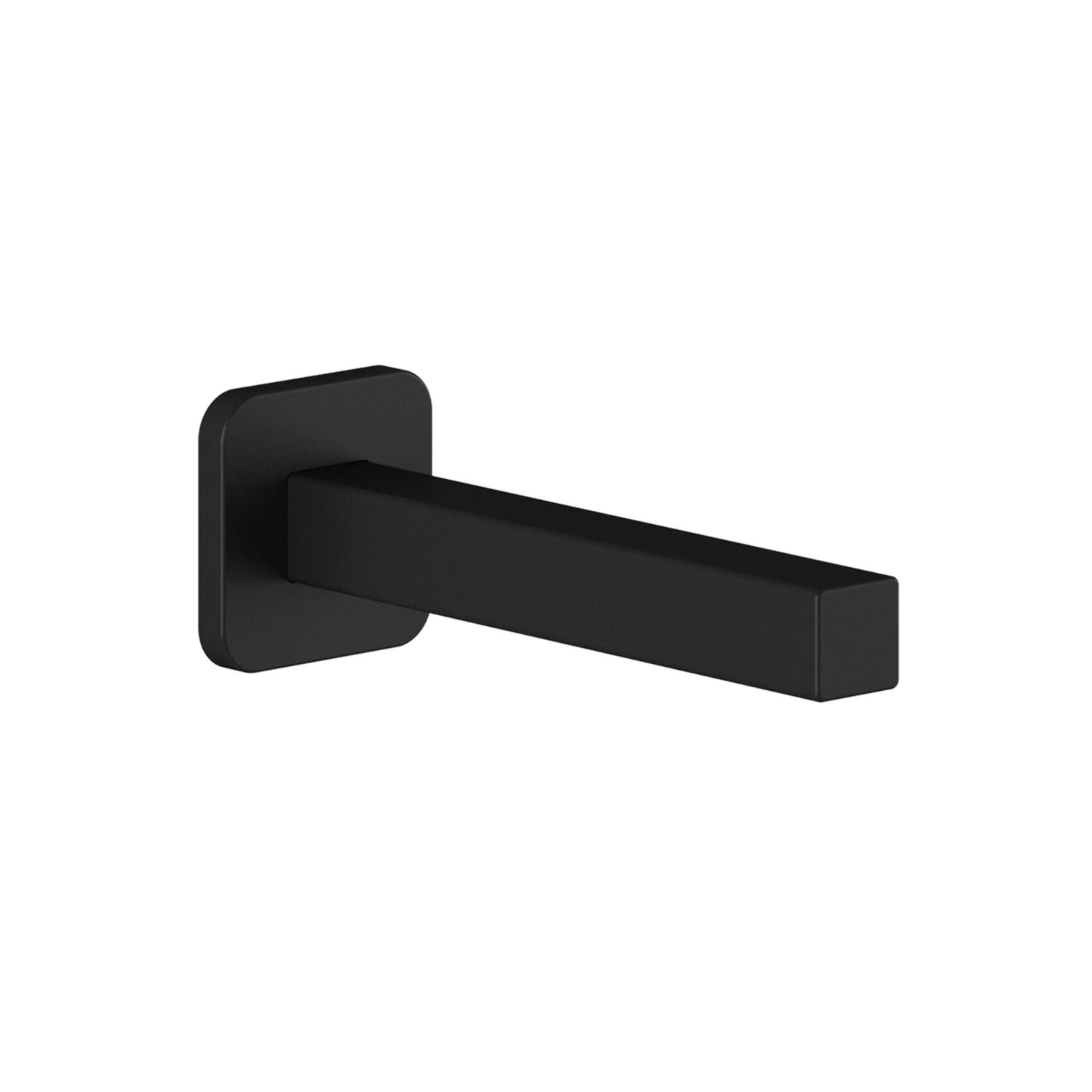 Bec de baignoire rond « Slip Fit » noir Sobrio