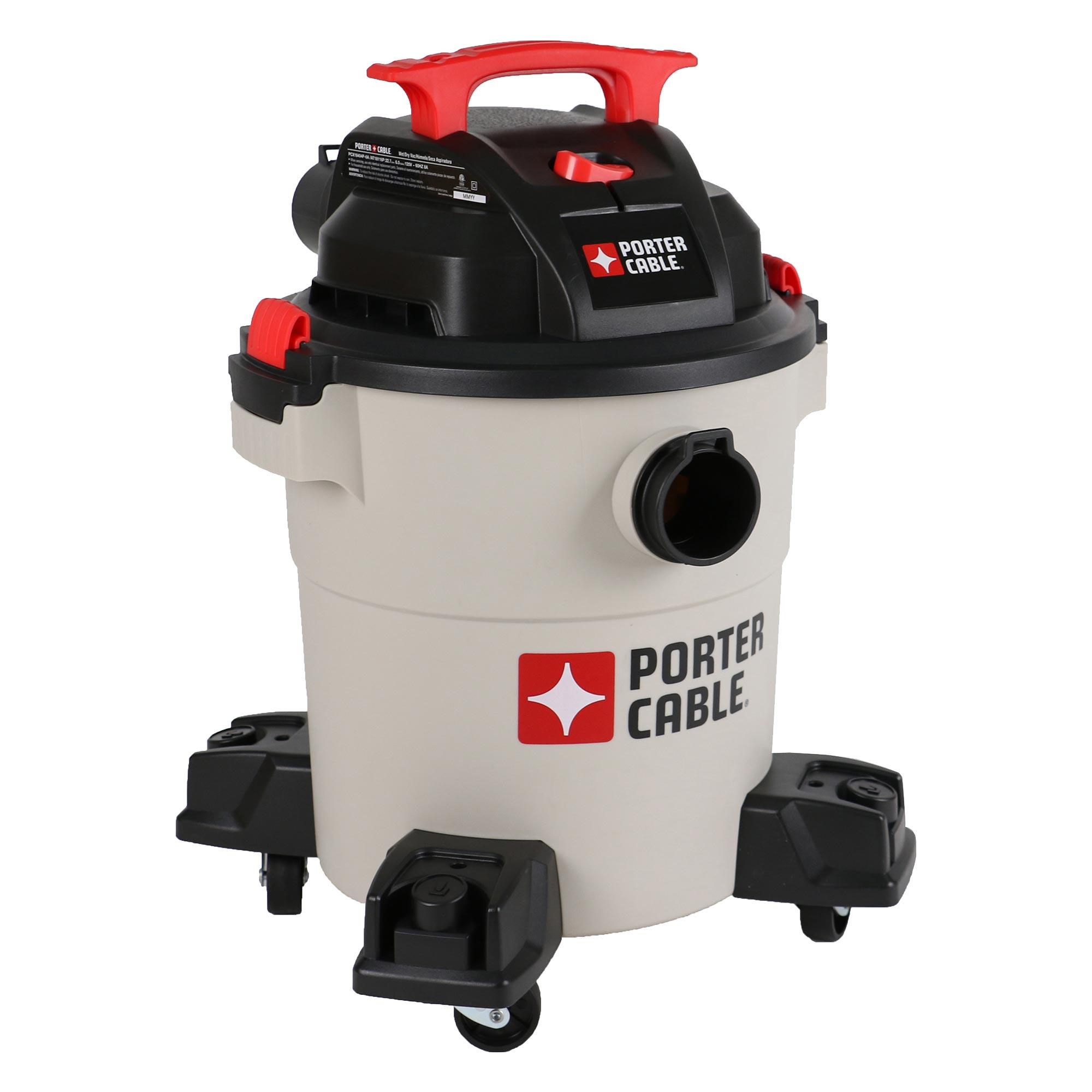 Aspirateur sec/humide en poly Porter Cable de 12 gal