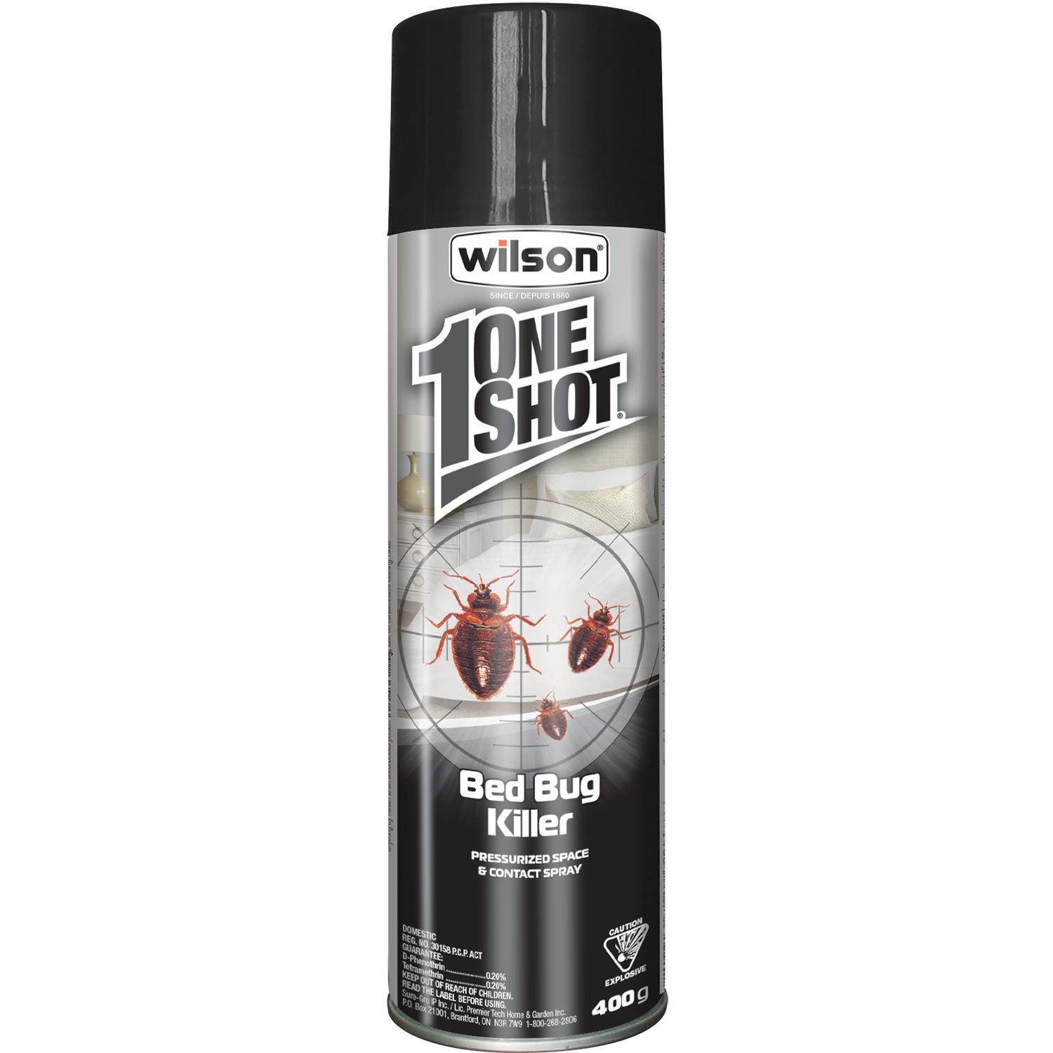 Insecticide Wilson® One Shot® pour punaises de lit