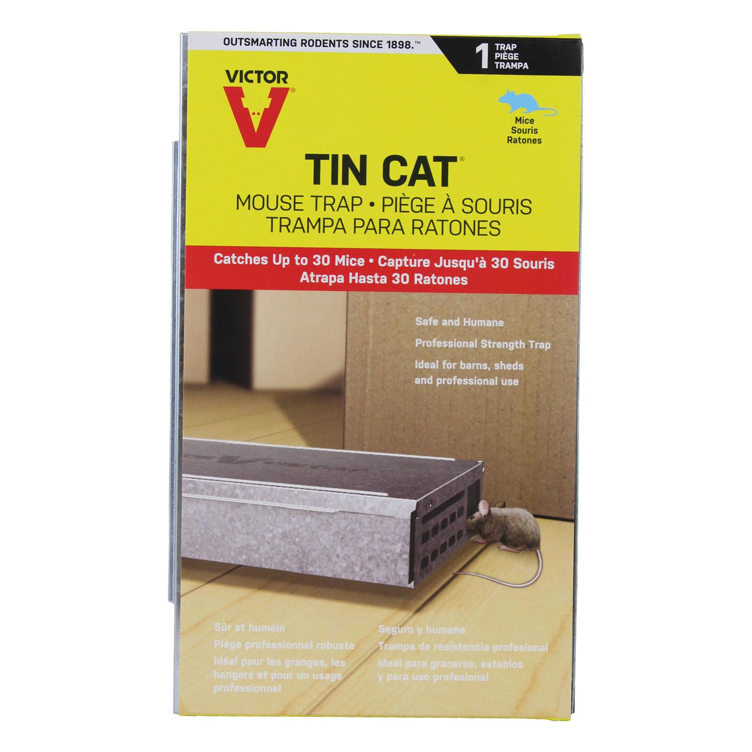 Tin Cat Mice Trap