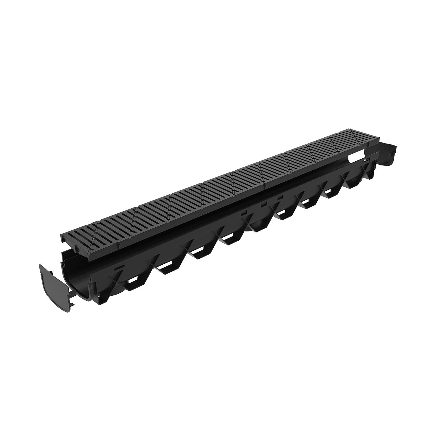 Ensemble de drainage de canal discret Storm Mate