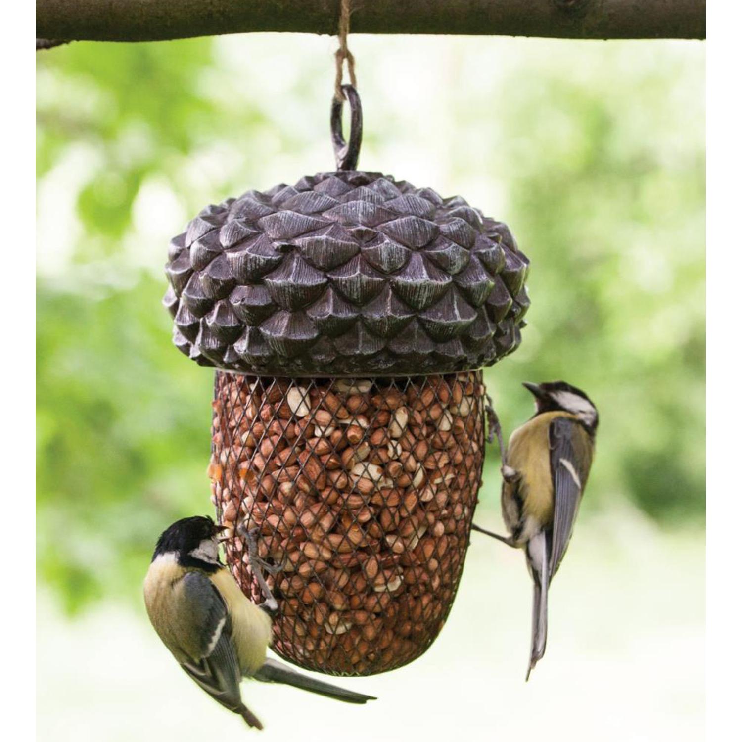 Mangeoire à oiseaux à noix