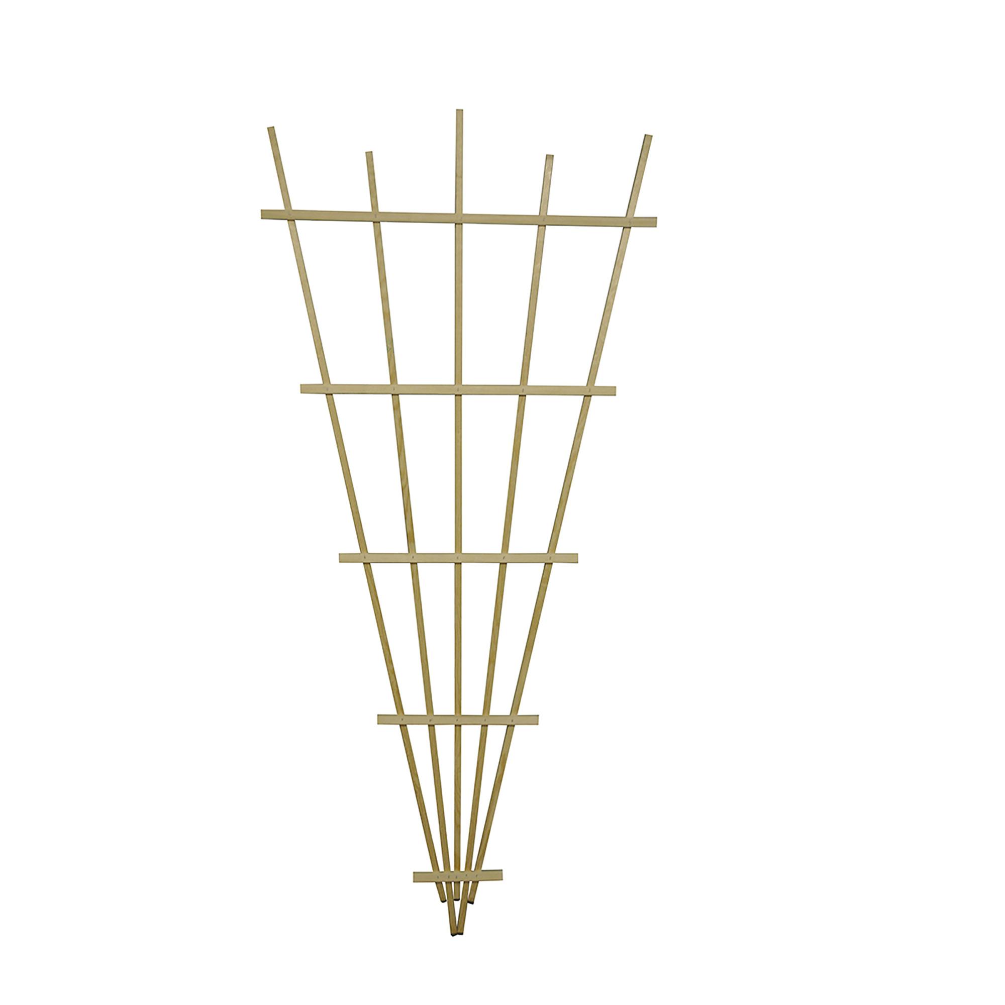 72" Fan Pine Trellis
